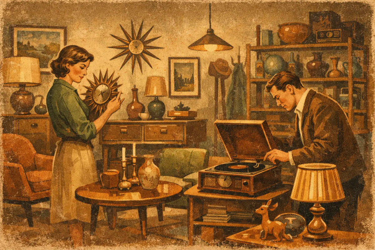 Vintage Möbel Deko Shop richtig nutzen