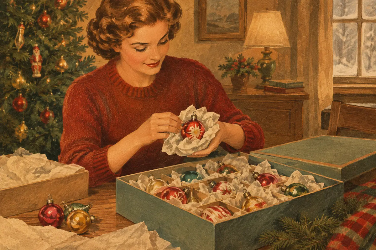 Alten Weihnachtsschmuck richtig lagern leicht gemacht