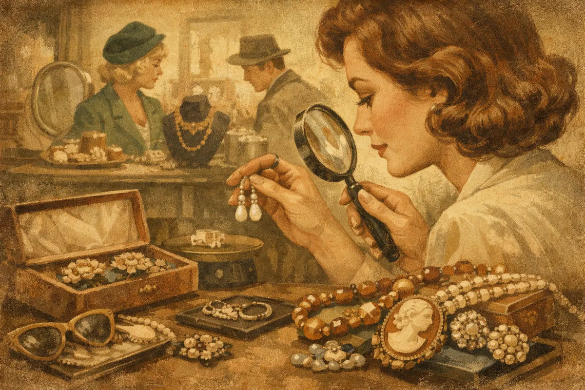 Sammlerleitfaden für Modeschmuck im Secondhandkauf