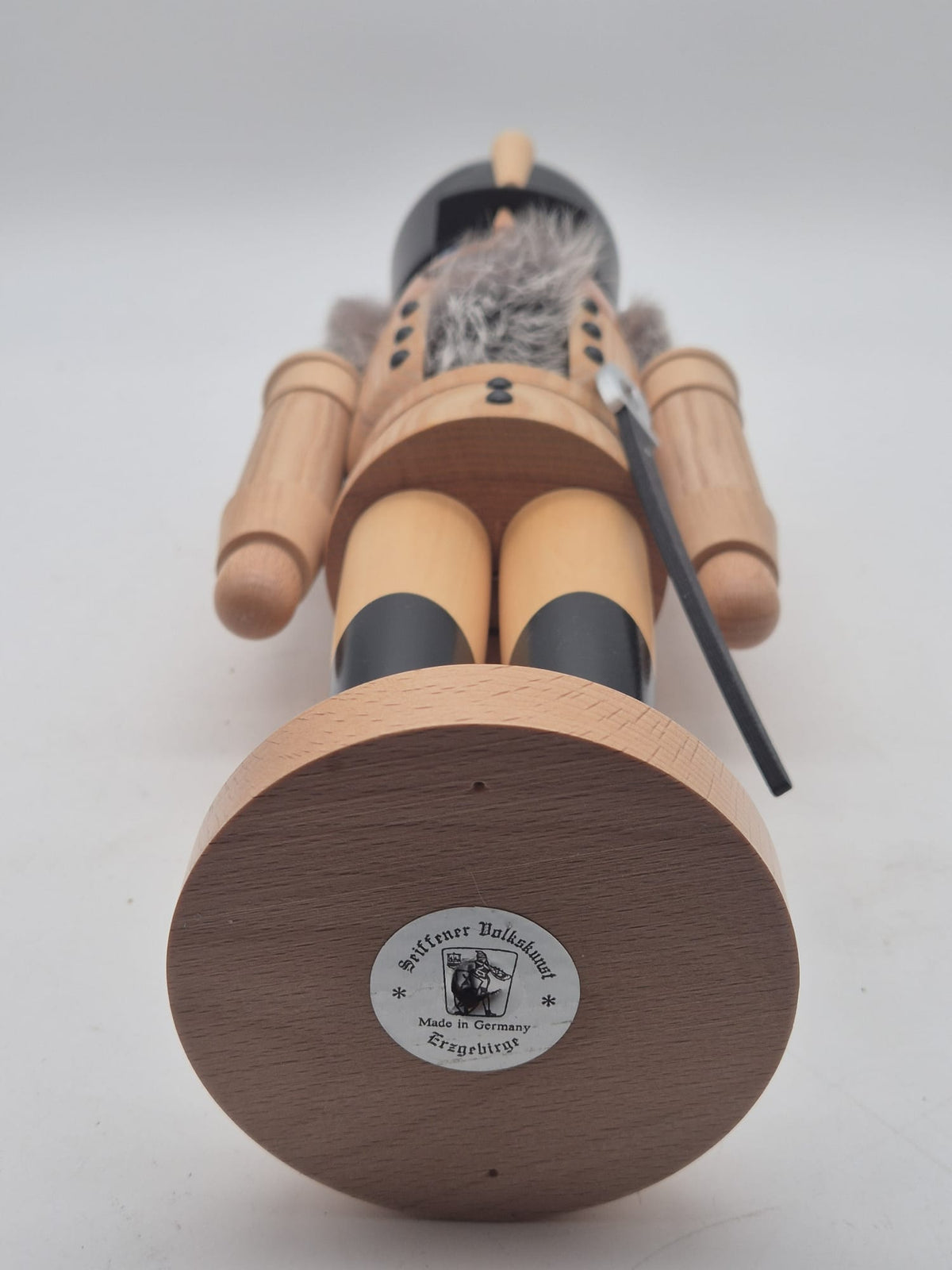 Nussknacker Husar natur – ca. 36 cm – Seiffener Volkskunst – Erzgebirge – OVP