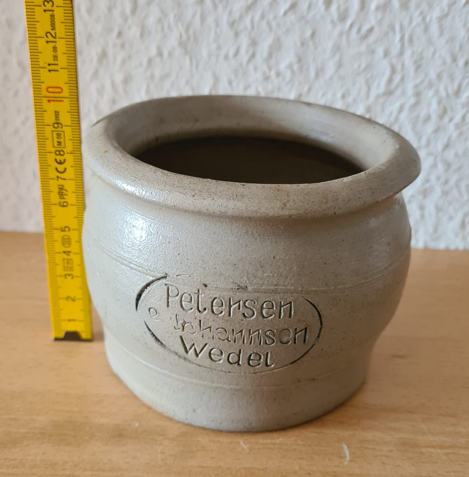 Alter Keramik Magarine Topf / Butter Topf / Keramik Topf