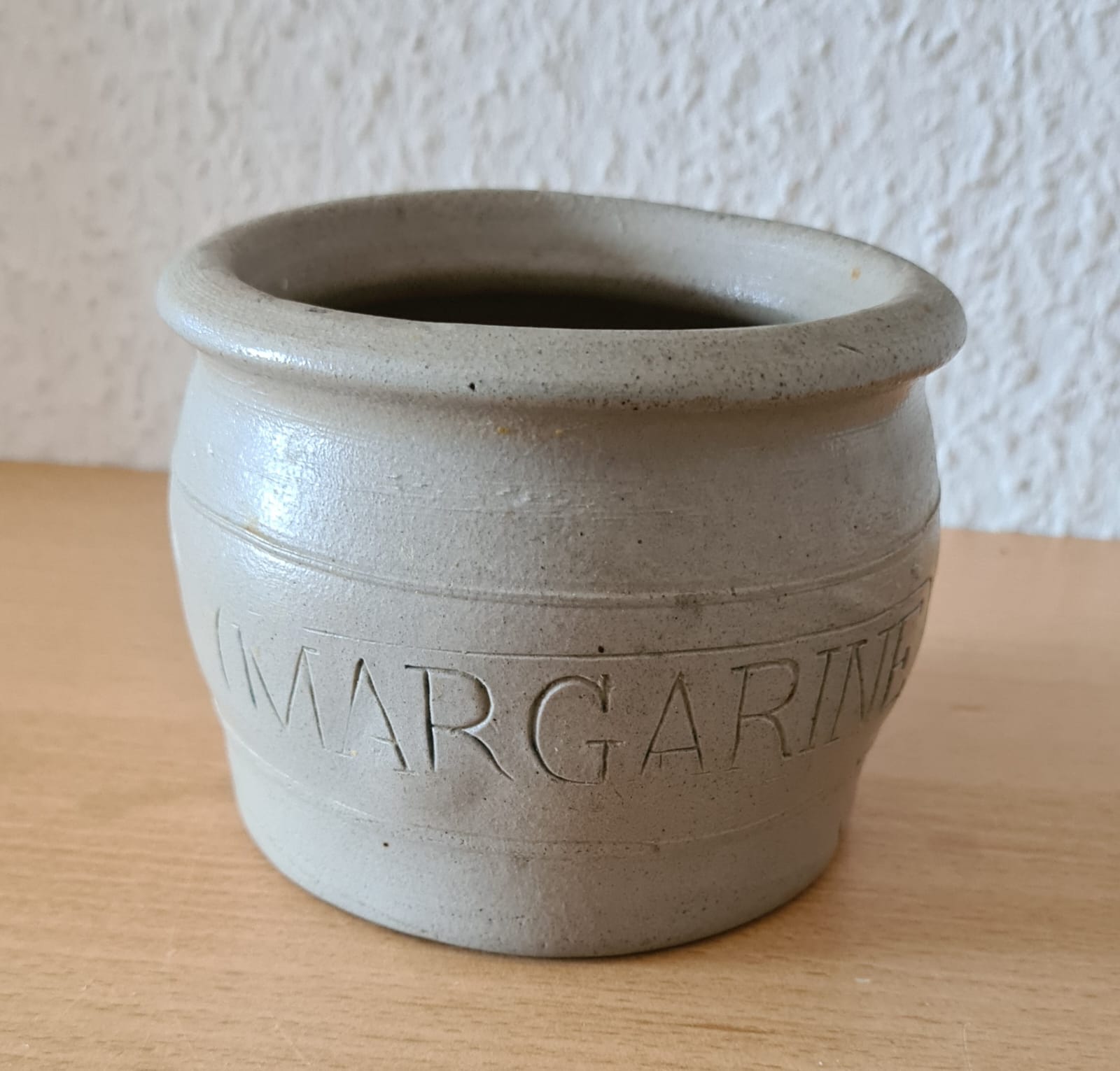 Alter Keramik Magarine Topf / Butter Topf / Keramik Topf