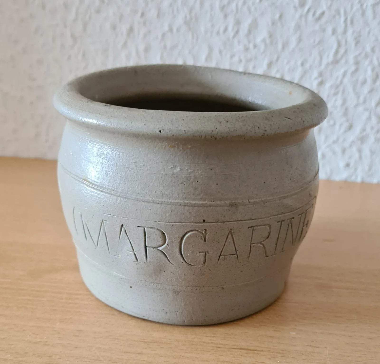 Alter Keramik Magarine Topf / Butter Topf / Keramik Topf