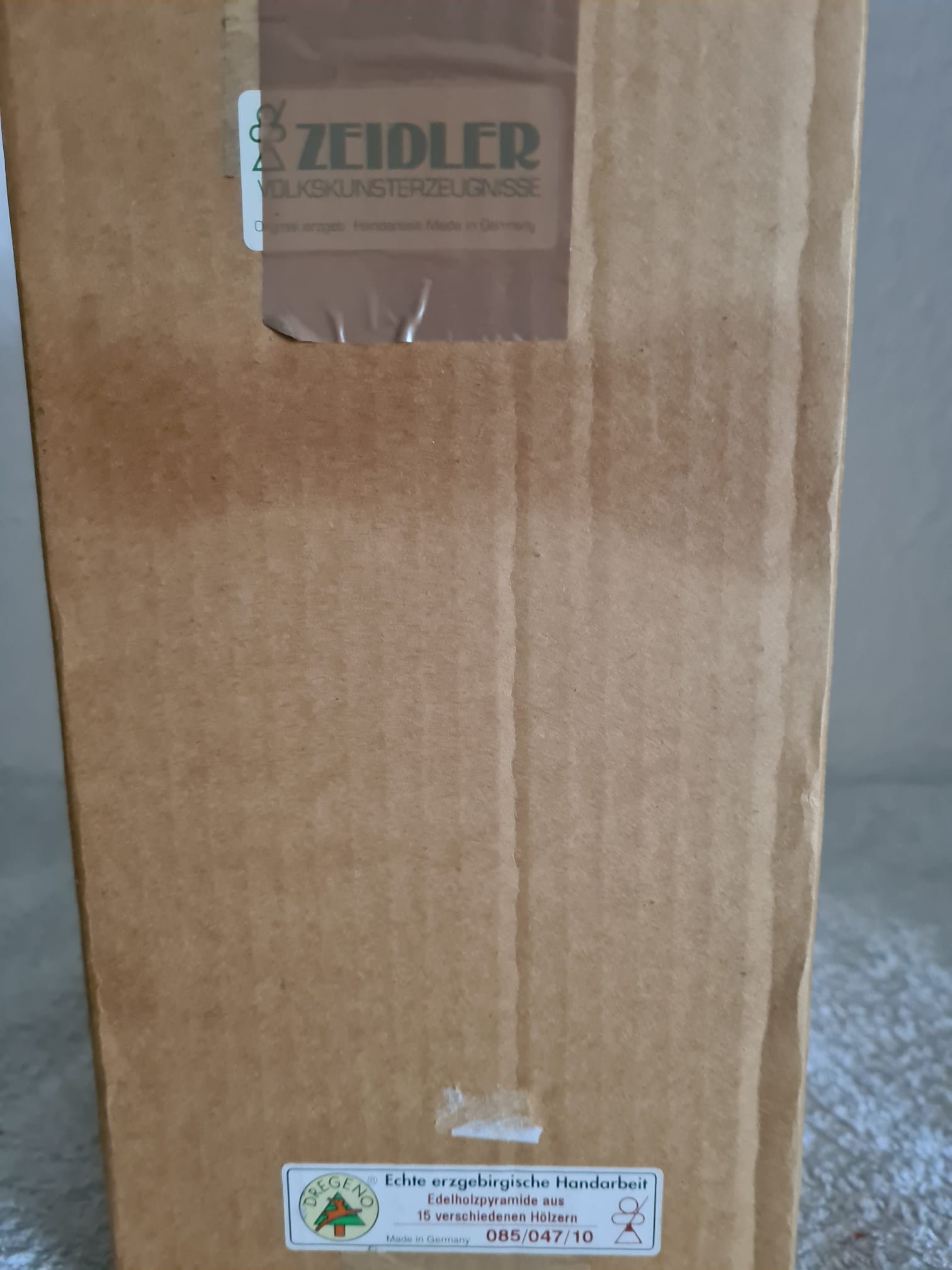 Zeidler Weihnachtspyramide aus dem Erzgebirge Dregeno