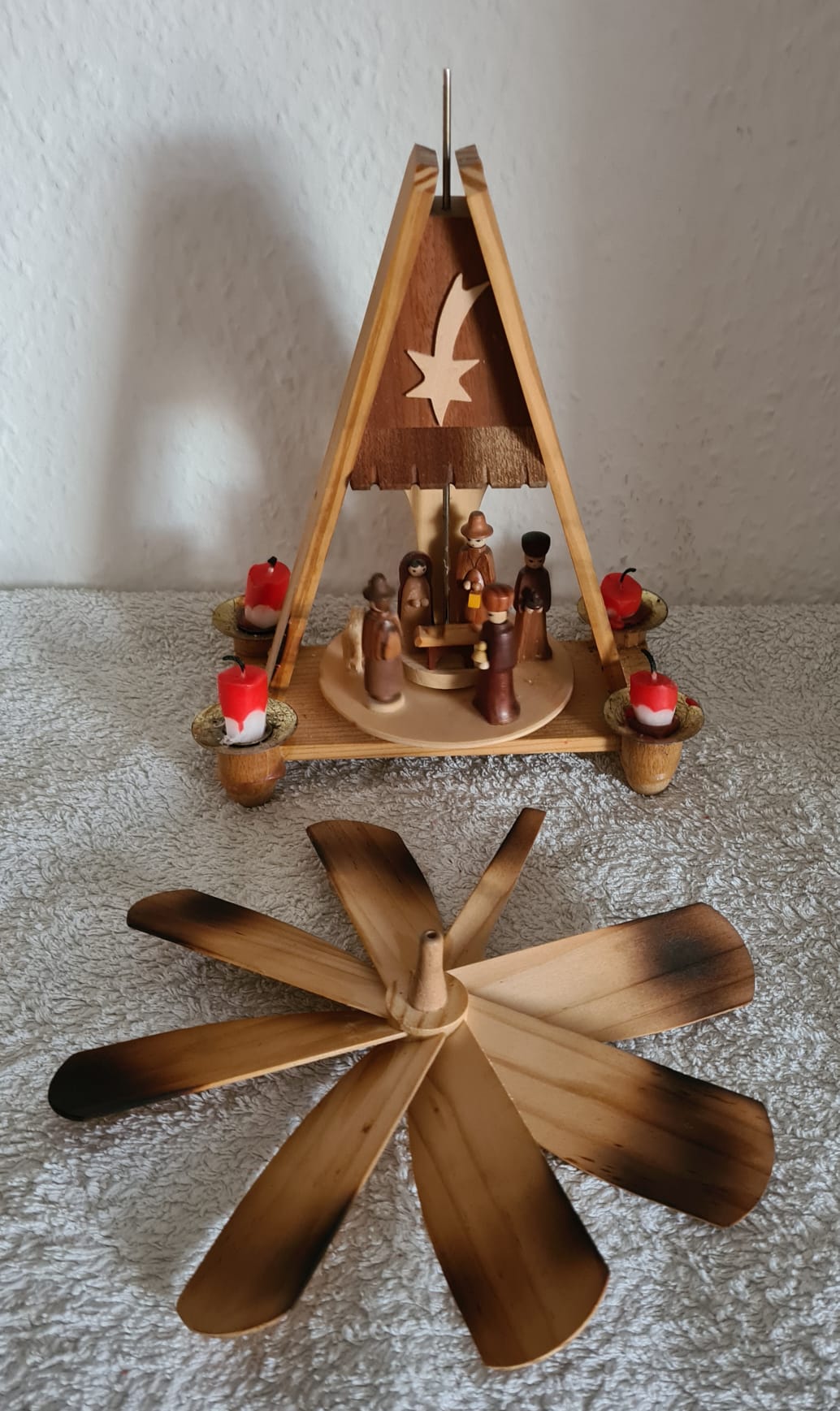 Zeidler Weihnachtspyramide aus dem Erzgebirge Dregeno