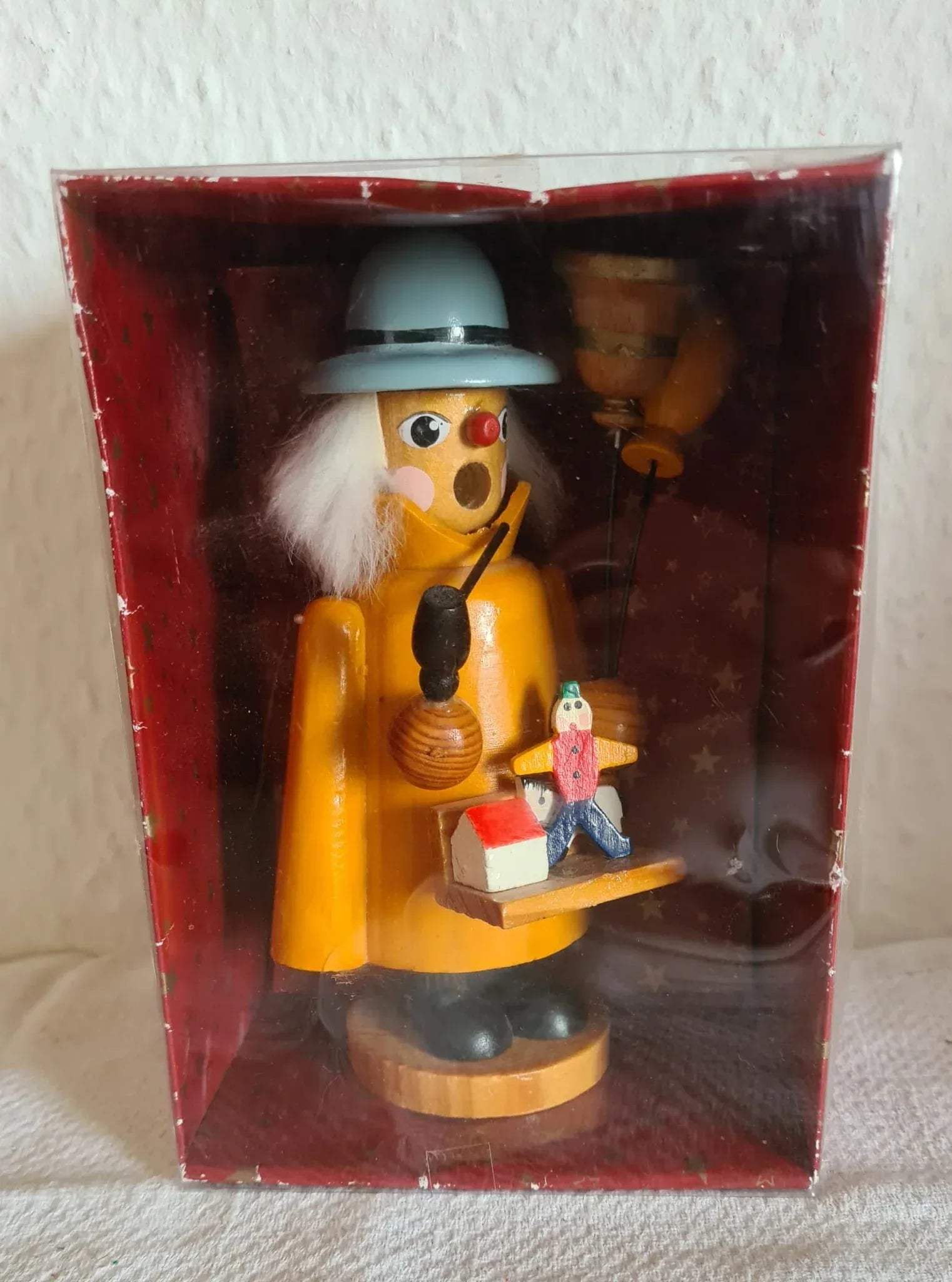 Räuchermännchen Spielzeughändler / Weihnachten