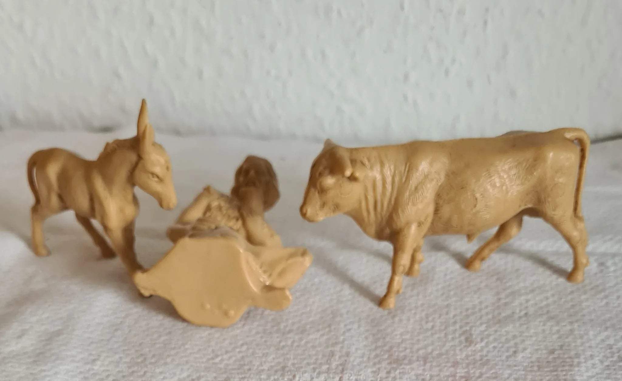 Krippenspiel Elastolin-Figuren / Weihnachten