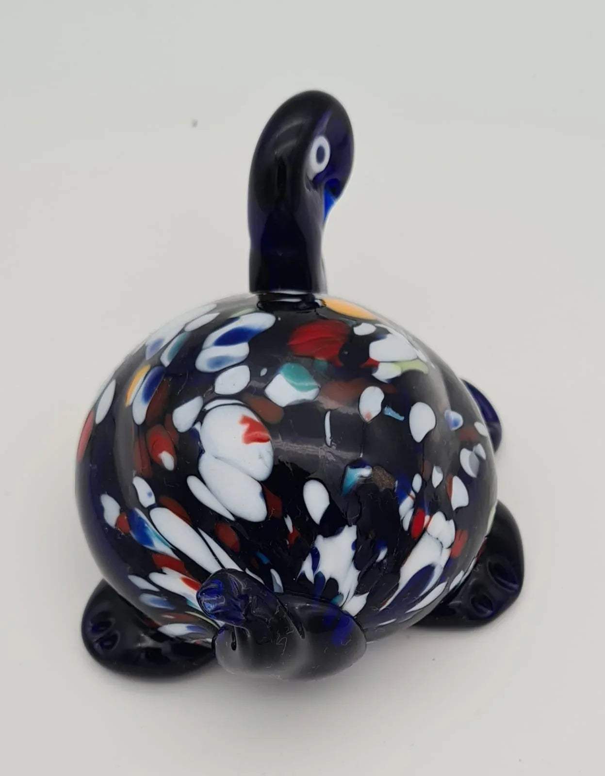Vintage Murano Glas Schildkröte, Glasfigur aus Italien