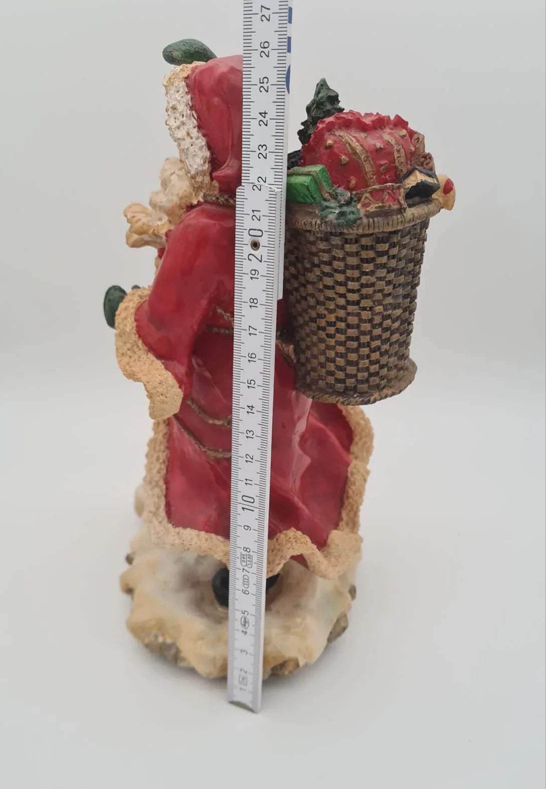Weihnachtsmann aus Kunststoffmasse, Weihnachtsmannfigur, Weihnachten