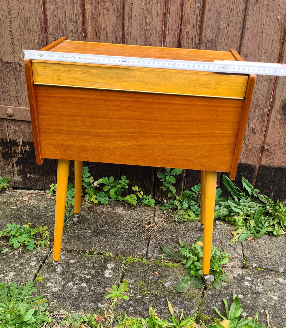 DDR Nähschränkchen Ernst Strauss KG Thüringen, Nähkästchen