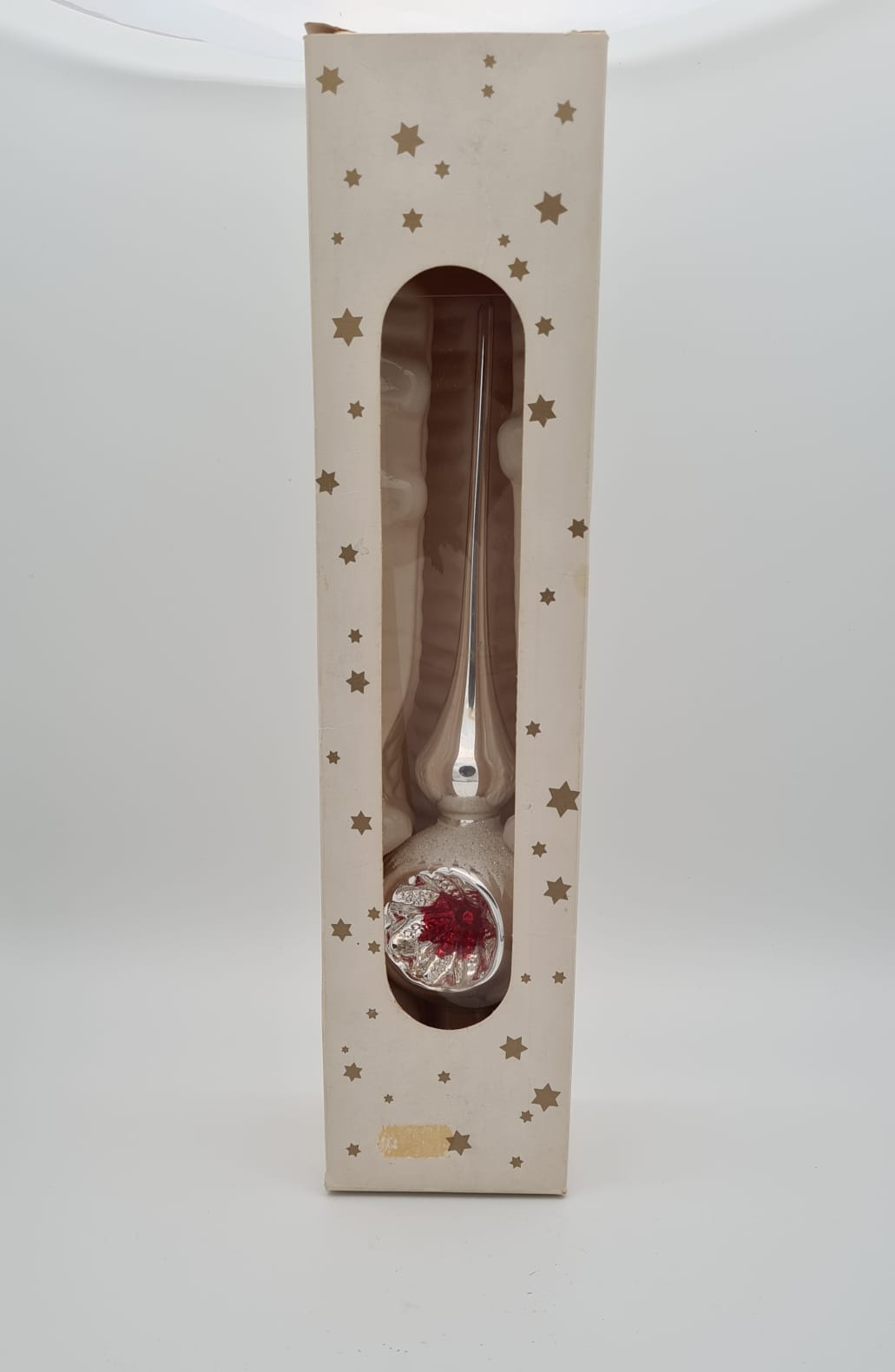 Vintage Weihnachtsbaumspitze Original Thüringer Christbaumschmuck