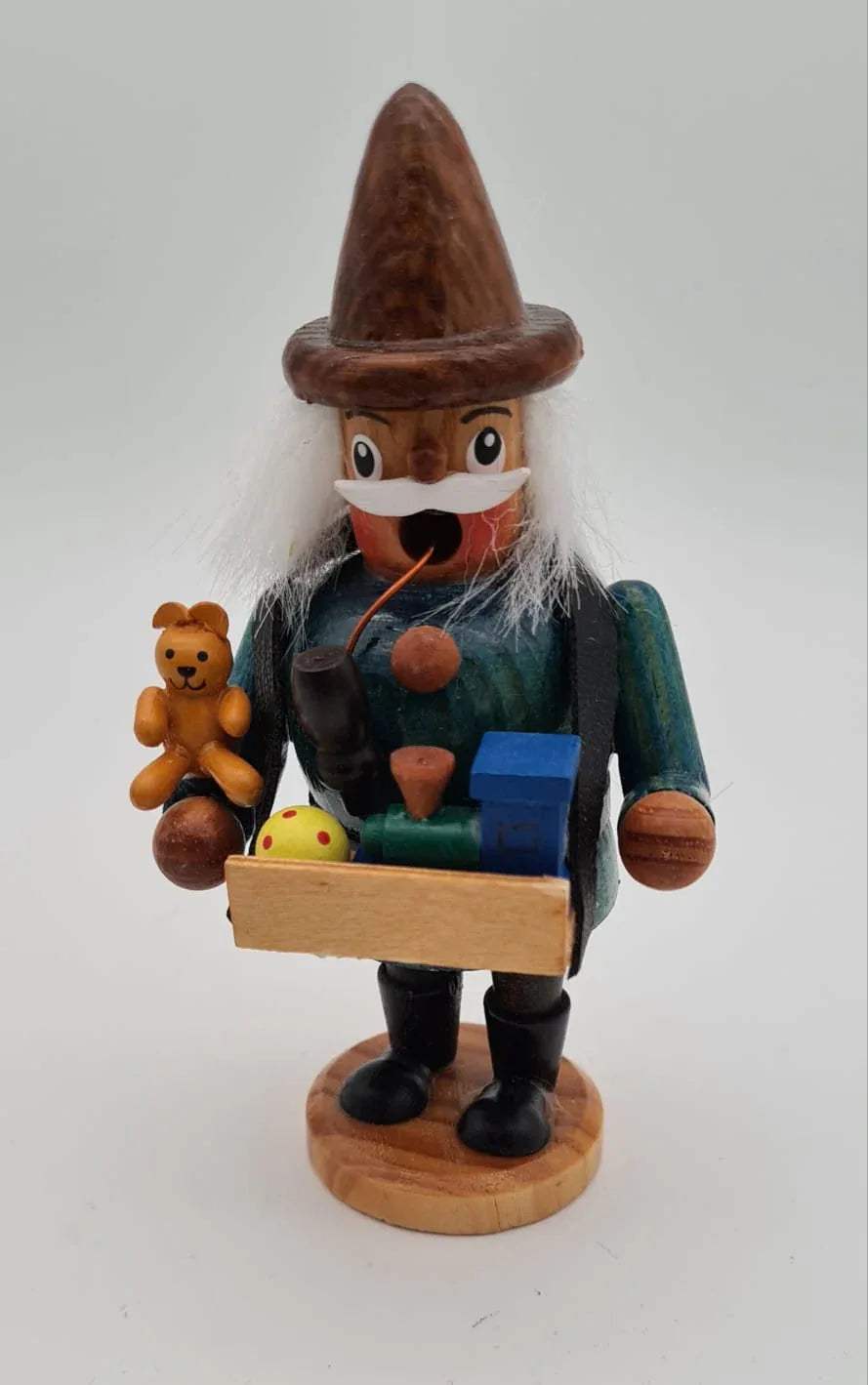 Räuchermännchen Spielzeughändler, Weihnachtsdekoration