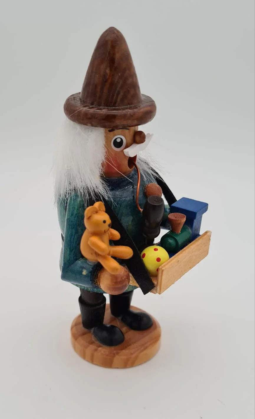Räuchermännchen Spielzeughändler, Weihnachtsdekoration