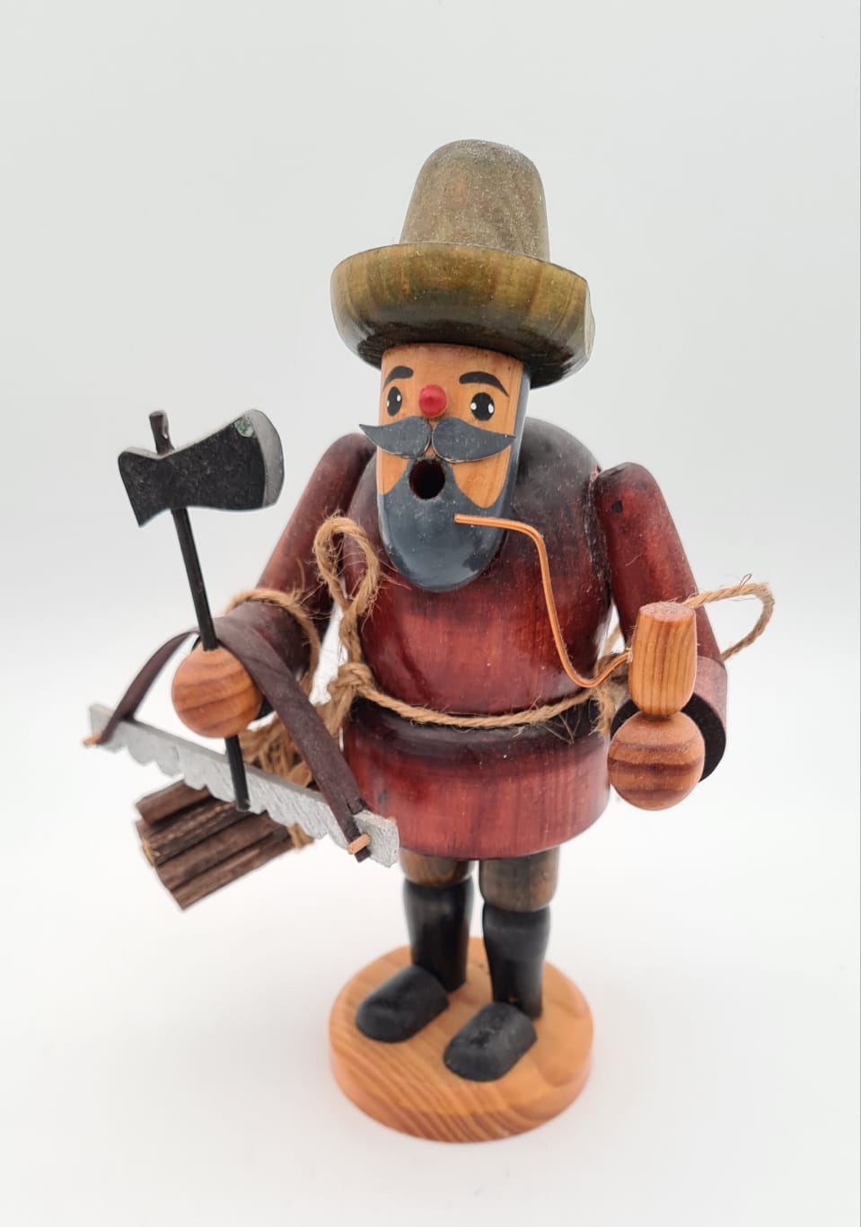 Räuchermännchen Holzfäller, Weihnachtsdekoration