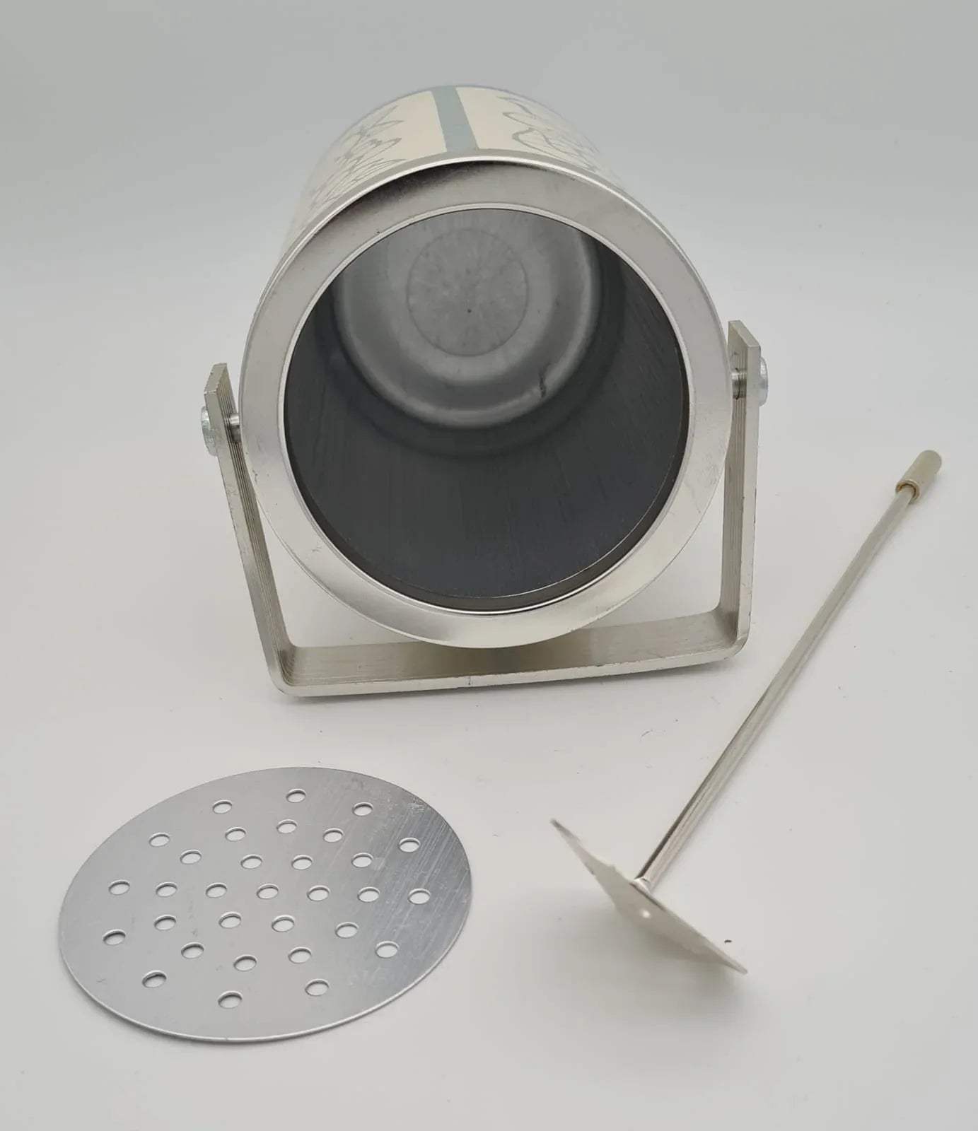 DDR Eiskübel mit Eislöffel, Eisbehälter, Eisbecher