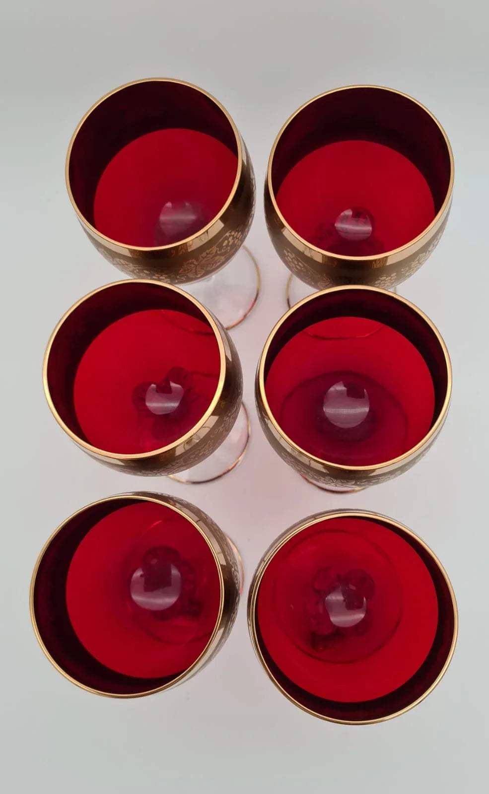 BOHEMIA Böhmische Likör Gläser, Kristallglas 6er-Set