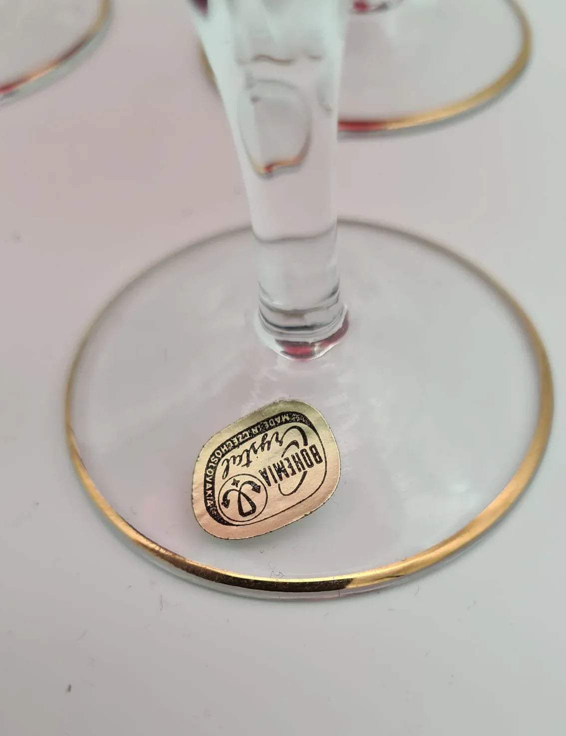 BOHEMIA Böhmische Likör Gläser, Kristallglas 6er-Set