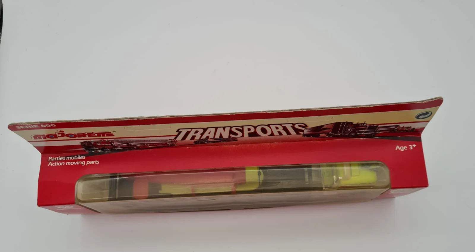 Vintage Majorette LKW mit Flugzeug - Transports Series 600