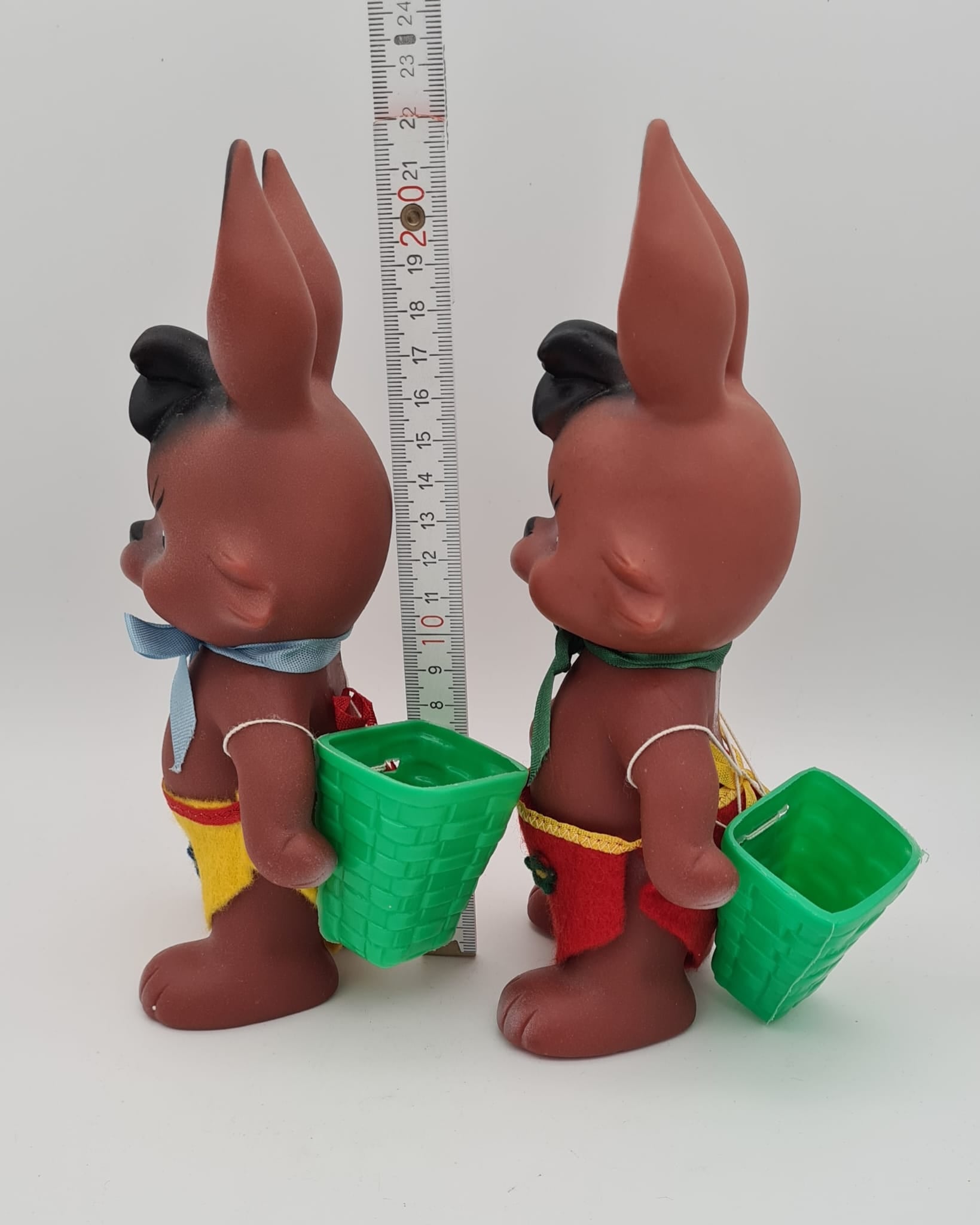 DDR Osterhase, Osterhasenpaar Osterdekoration