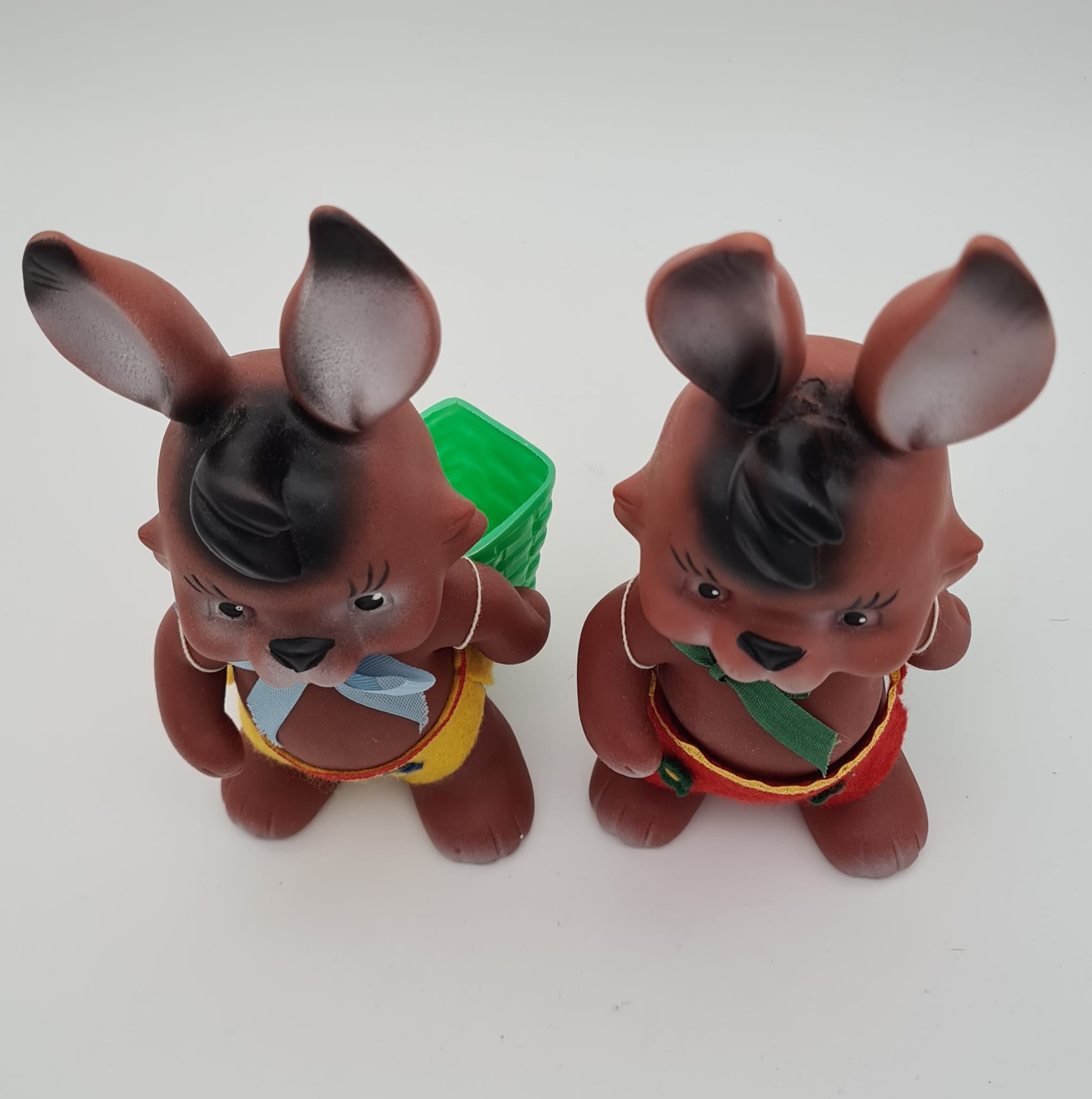DDR Osterhase, Osterhasenpaar Osterdekoration