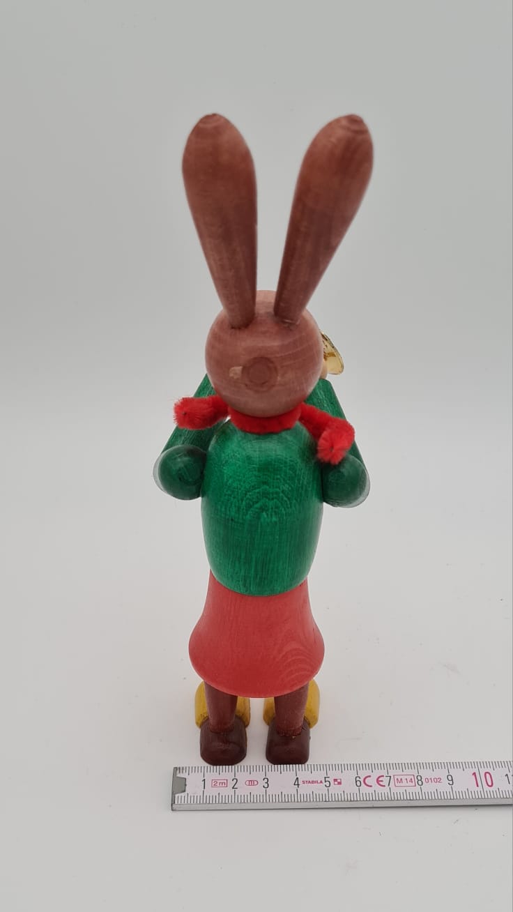 Osterhase mit Trompete, Osterdekoration