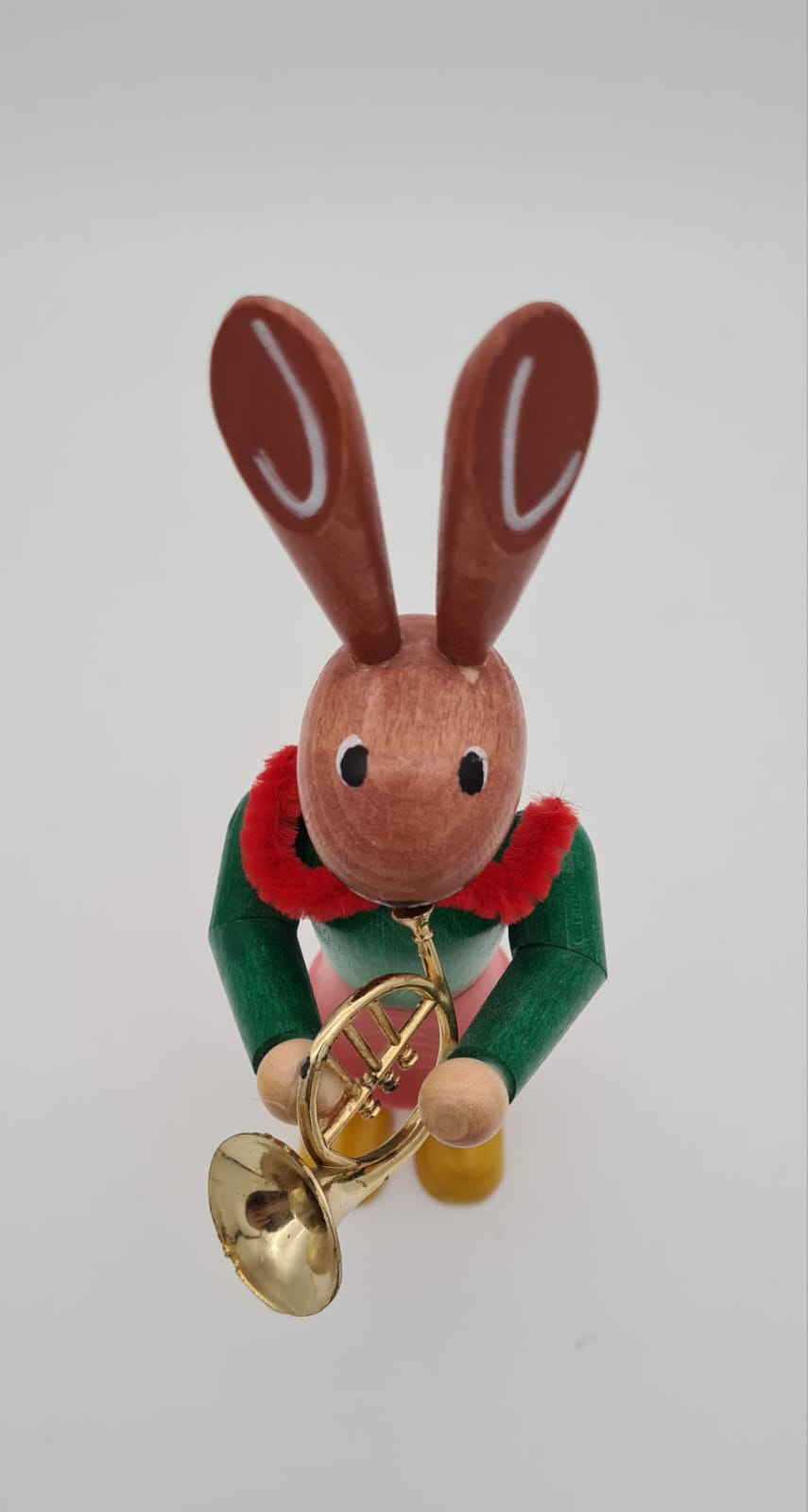 Osterhase mit Trompete, Osterdekoration