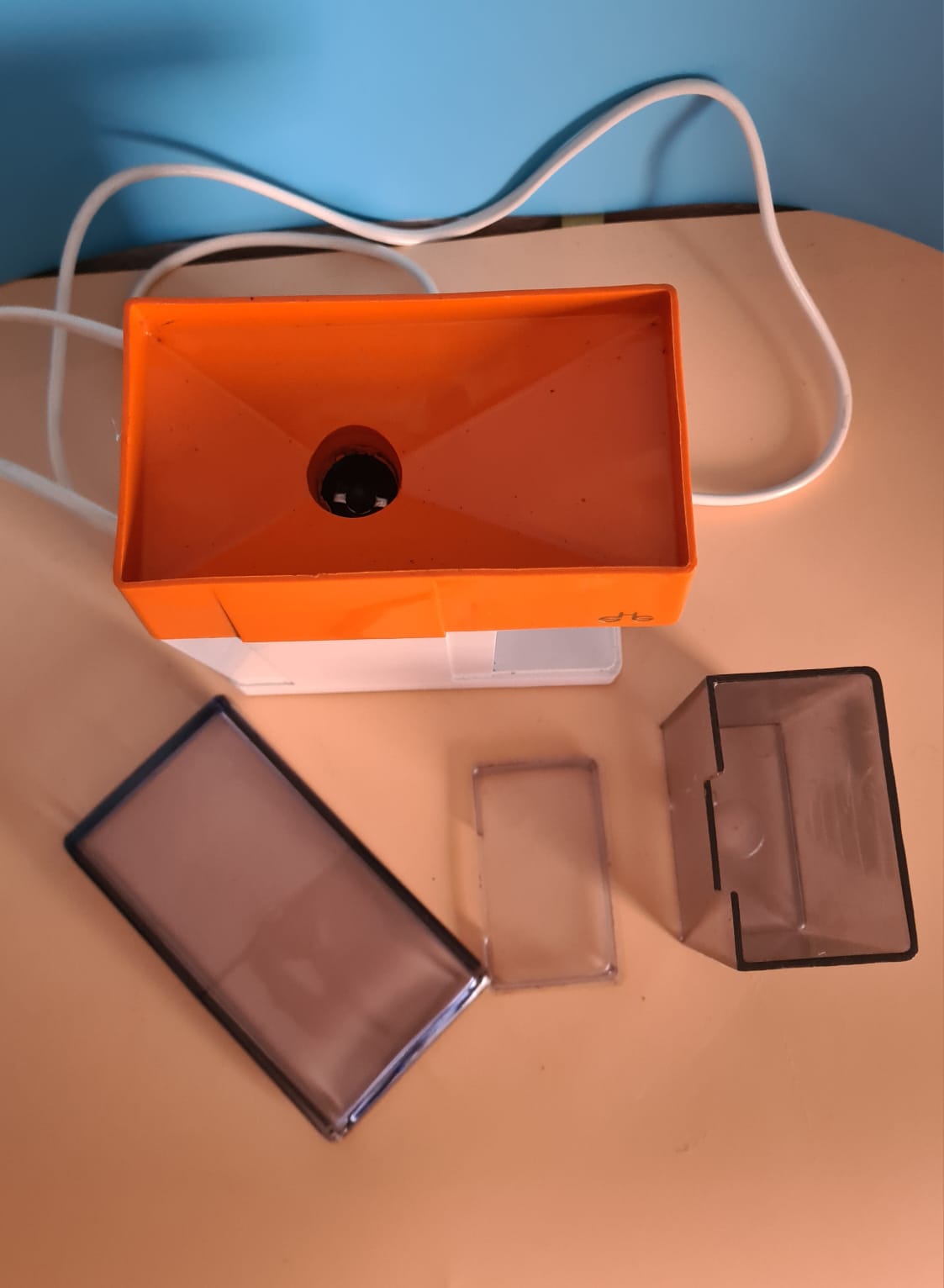 Kaffeemühle SHG MK 516 orange weiß