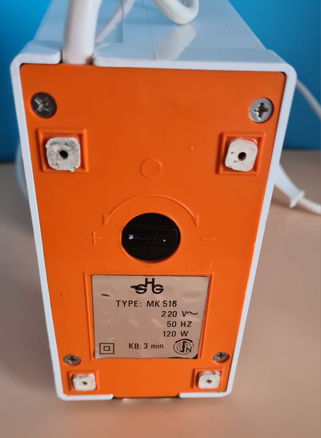 Kaffeemühle SHG MK 516 orange weiß