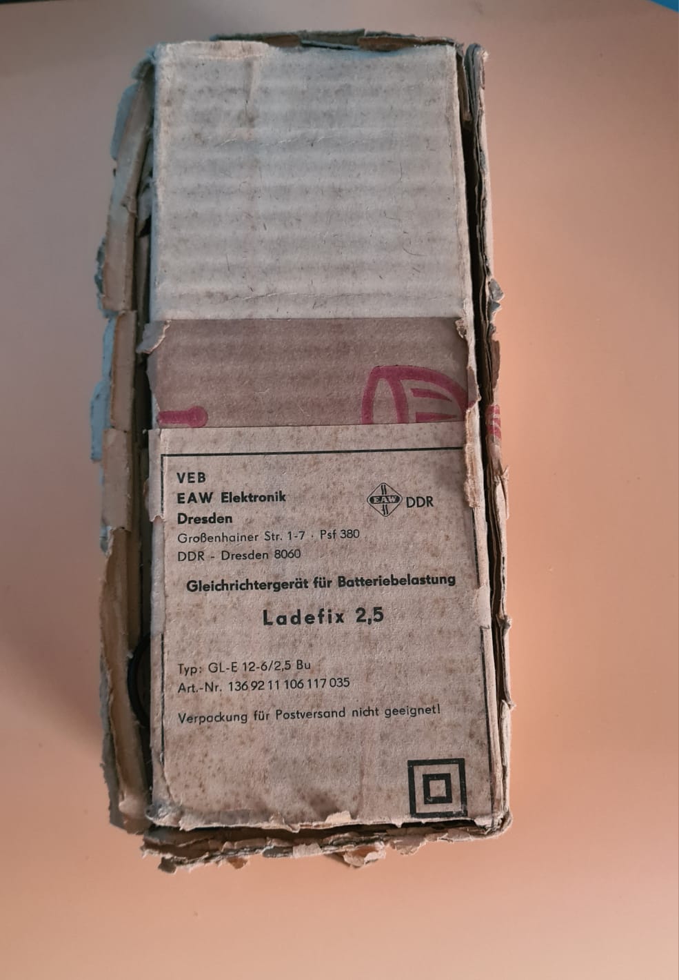 DDR Ladefix Simons IFA, Halbleiter-Gleichrichtergerät