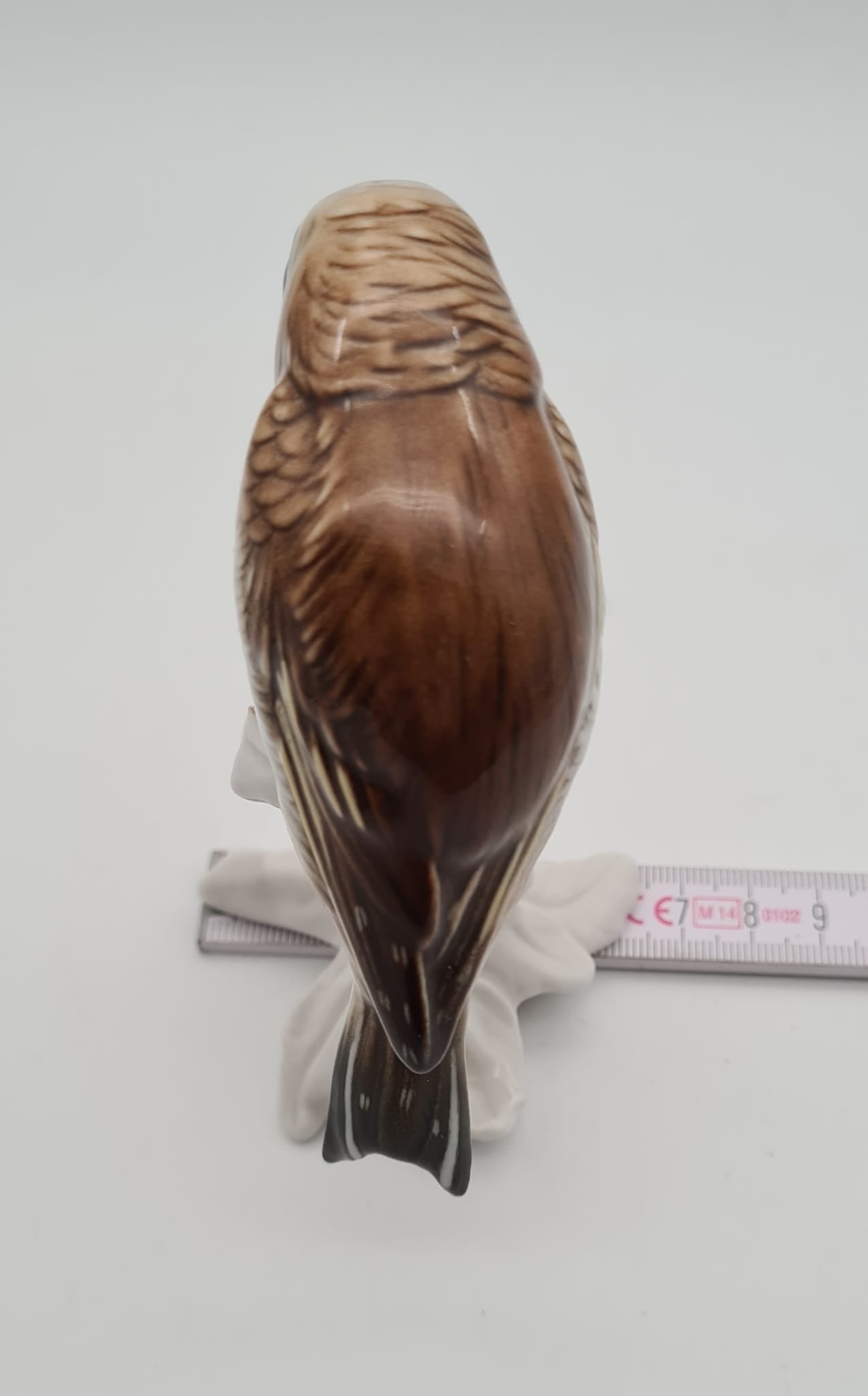 Porzellan Figur Karl Ens - Meise auf einem Ast