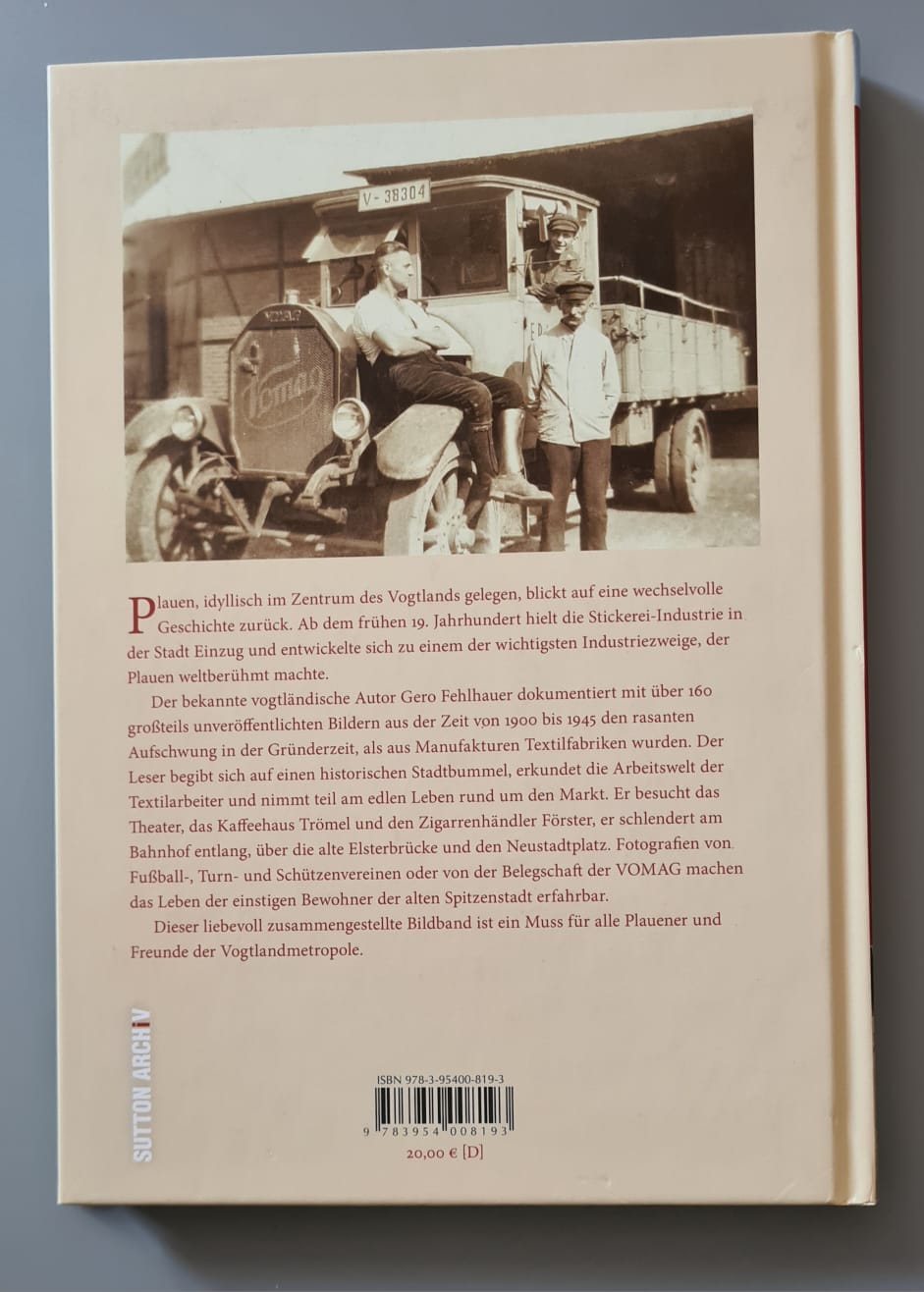 Buch: Plauen in historischen Bildern - Gero Fehlhauer