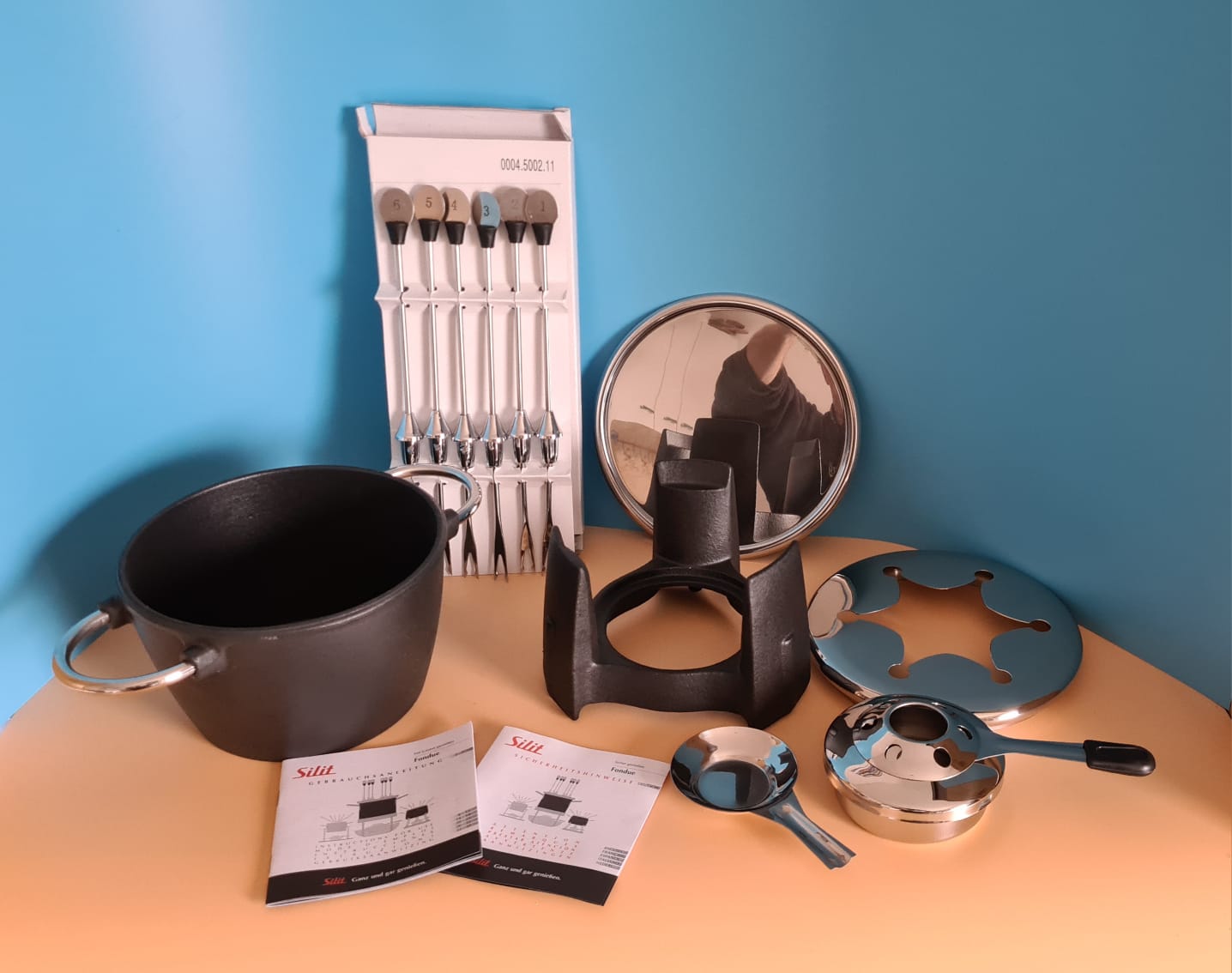 NEU: Fondue-Set von Silit OVP, 6er Set unbenutzt