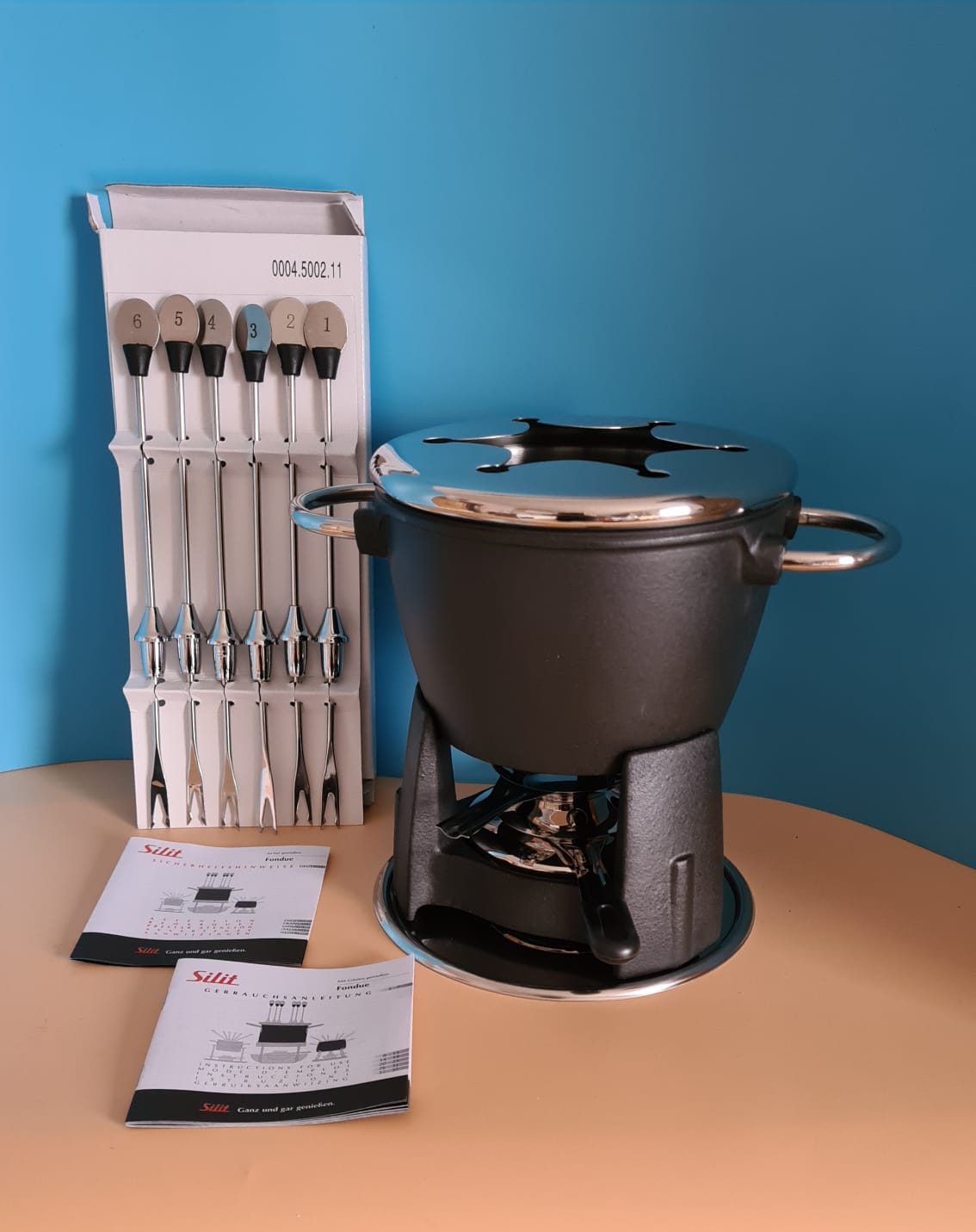 NEU: Fondue-Set von Silit OVP, 6er Set unbenutzt