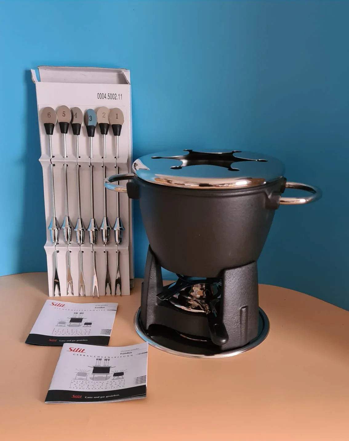 NEU: Fondue-Set von Silit OVP, 6er Set unbenutzt