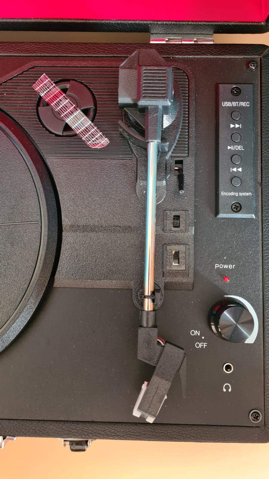 digitaler Plattenspieler Technaxx Koffer, Plattenspielkoffer
