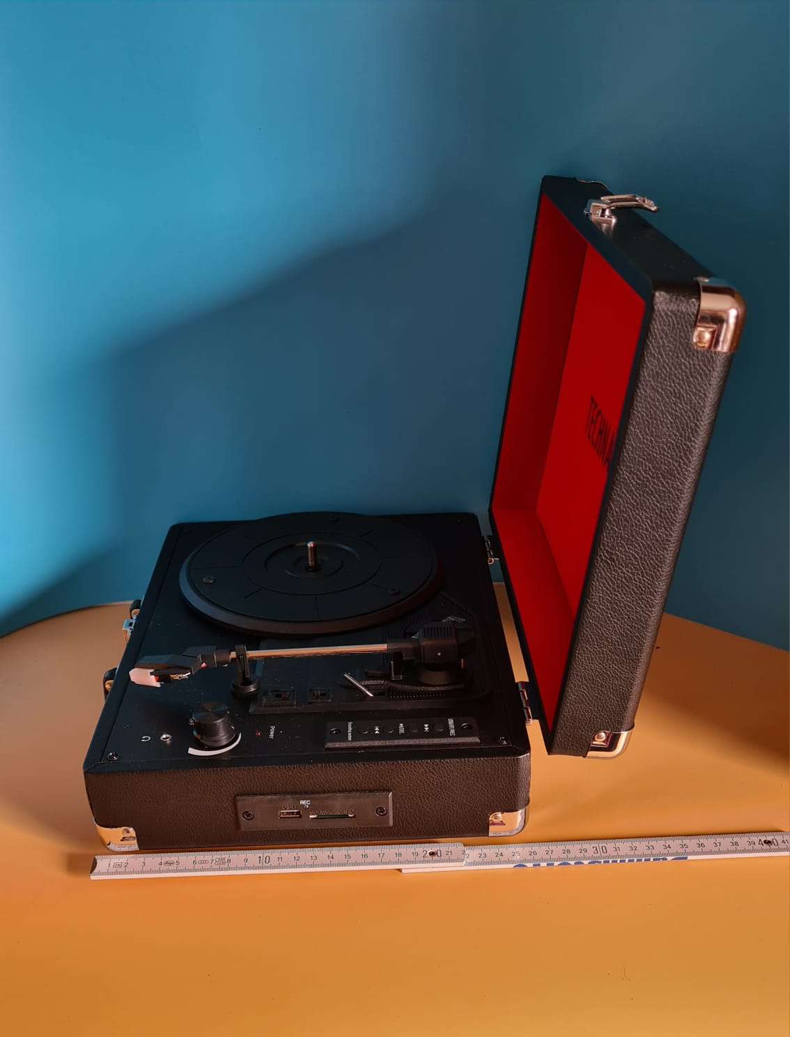 digitaler Plattenspieler Technaxx Koffer, Plattenspielkoffer
