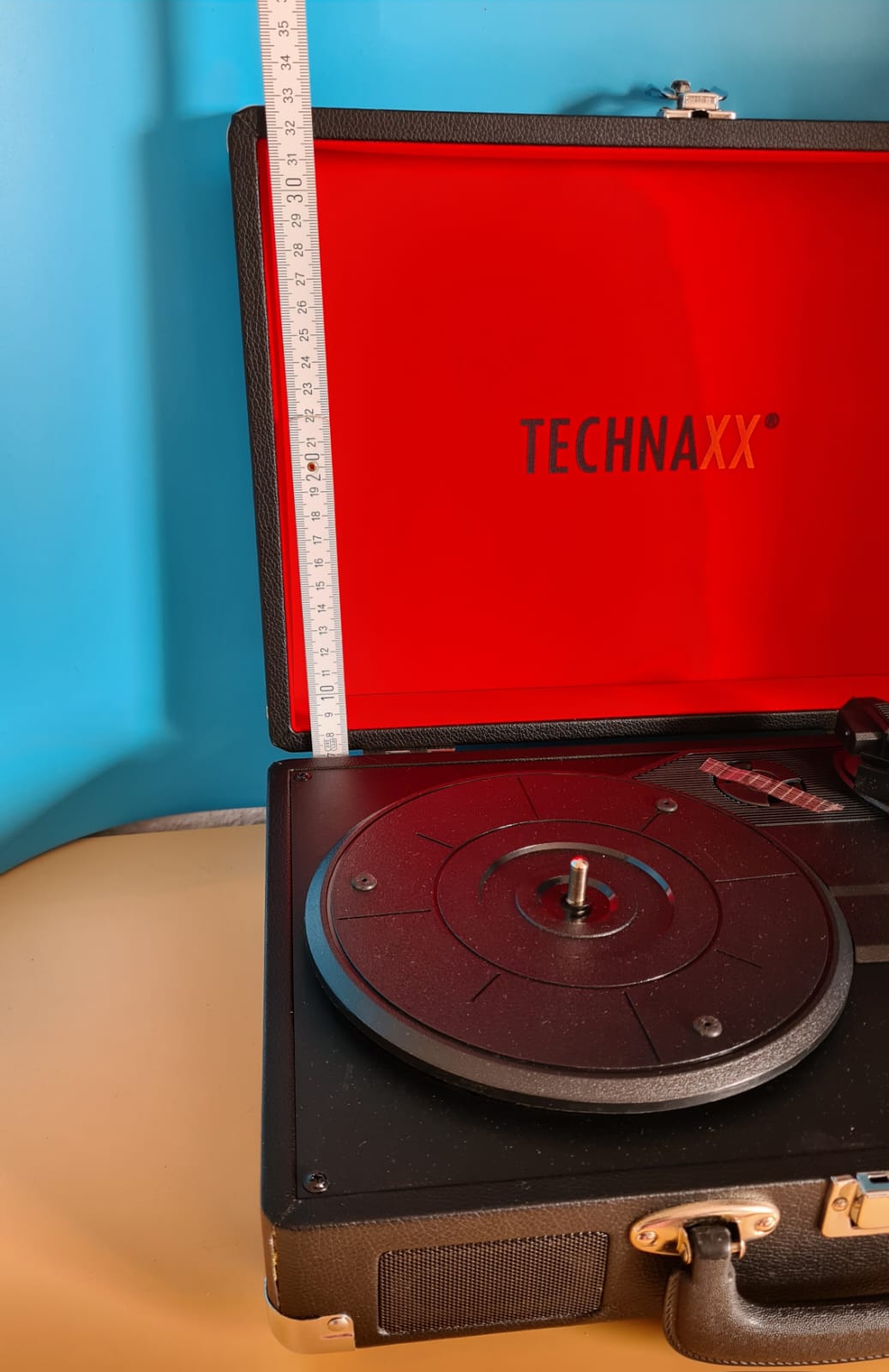 digitaler Plattenspieler Technaxx Koffer, Plattenspielkoffer
