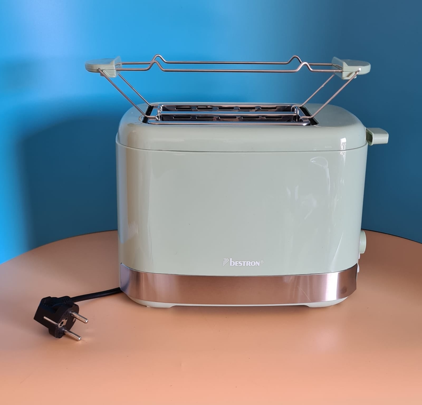 Toaster Bestron ATS300SPNM 800W Mintgrün, unbenutzt