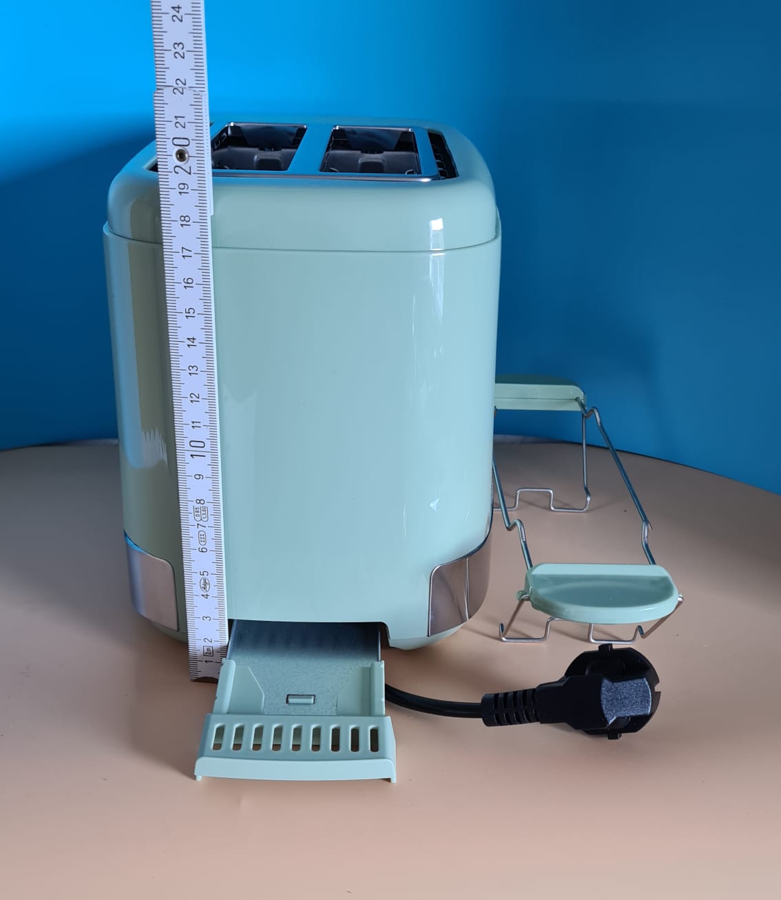 Toaster Bestron ATS300SPNM 800W Mintgrün, unbenutzt