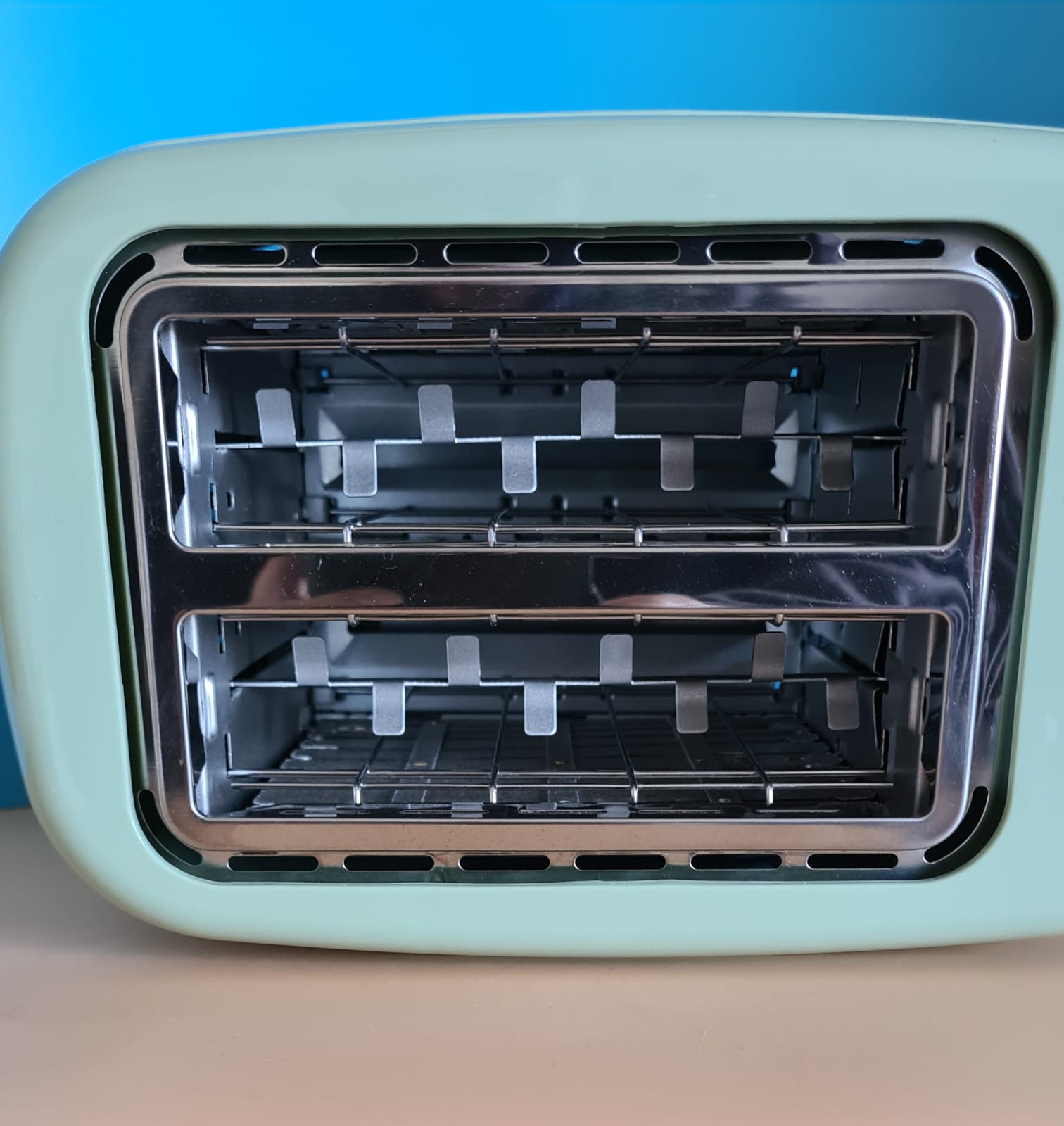 Toaster Bestron ATS300SPNM 800W Mintgrün, unbenutzt