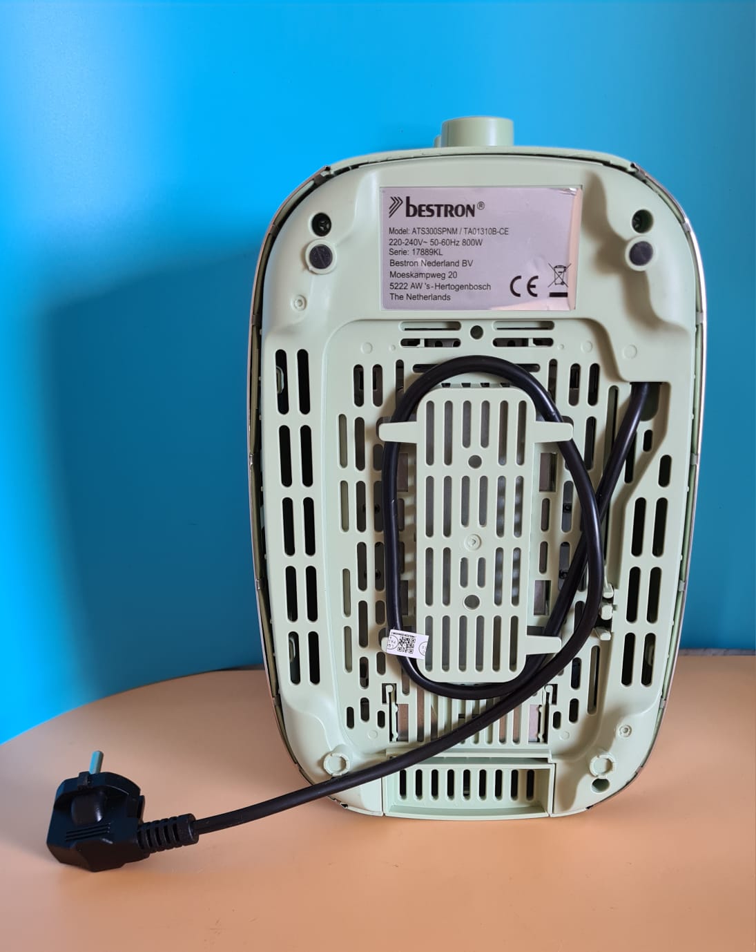 Toaster Bestron ATS300SPNM 800W Mintgrün, unbenutzt