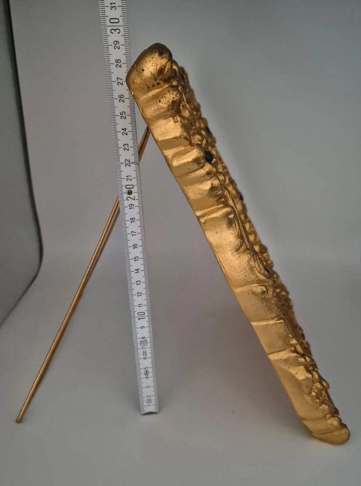 Kleiner Spiegel, Schminkspiegel mit Holzrahmen, Badspiegel