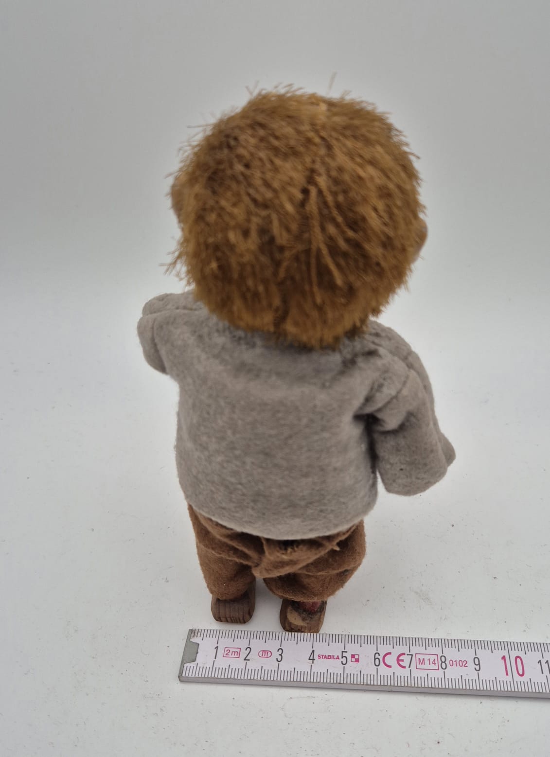 Altes Spielzeug Mecki mit Bierhumpen