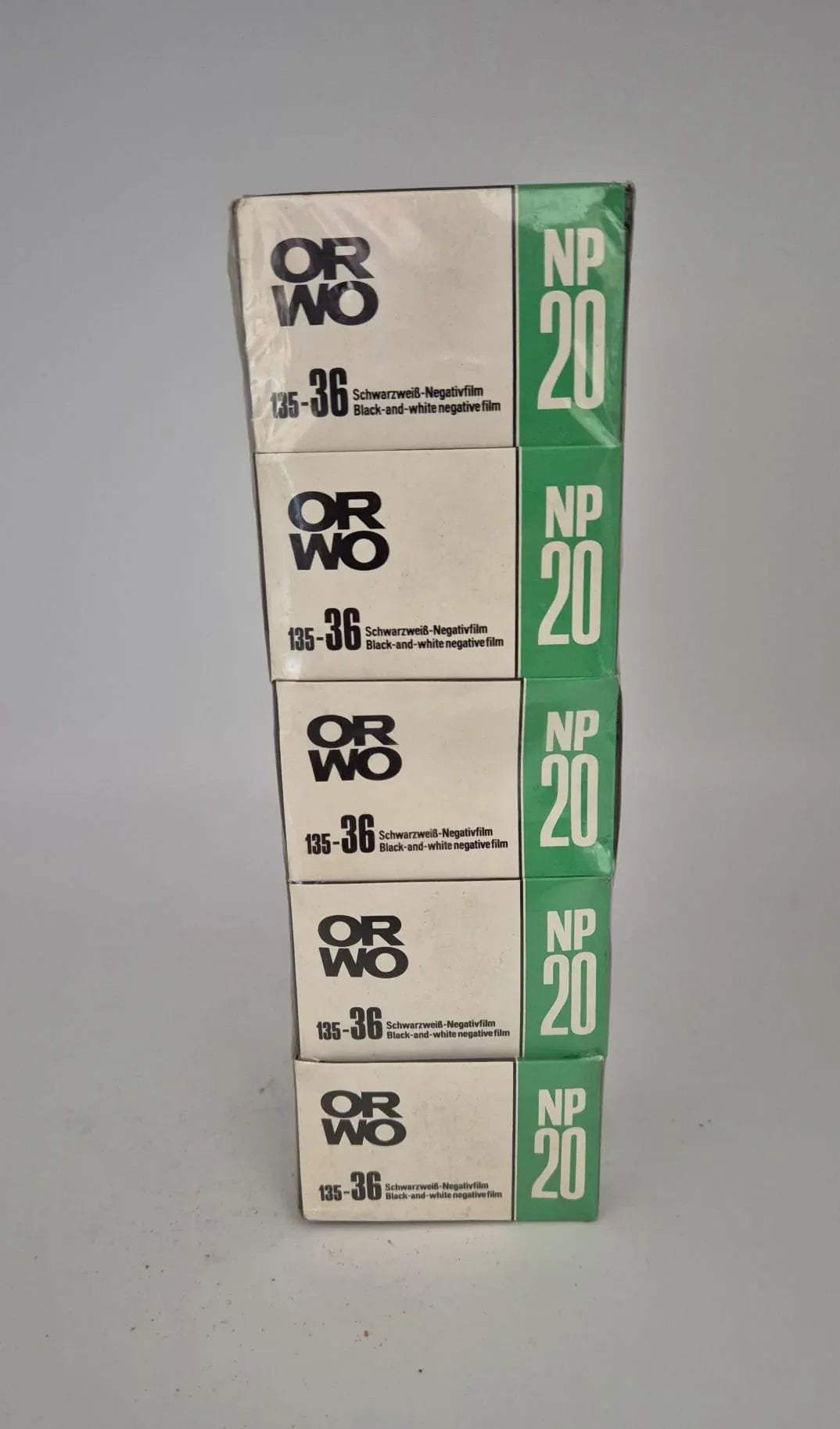Schwarzweiß Negativfilm ORWO NP20 Pancromatic, Kleinbild Film 24x36 mm