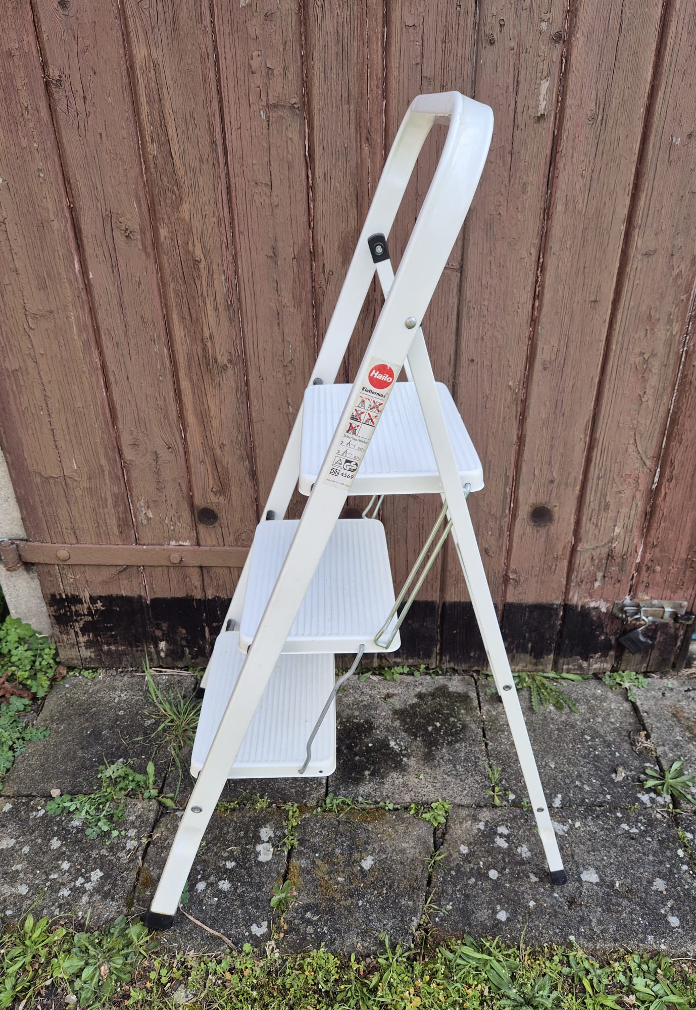 Hailo Klapptritt, Trittleiter, 3-stufen Leiter