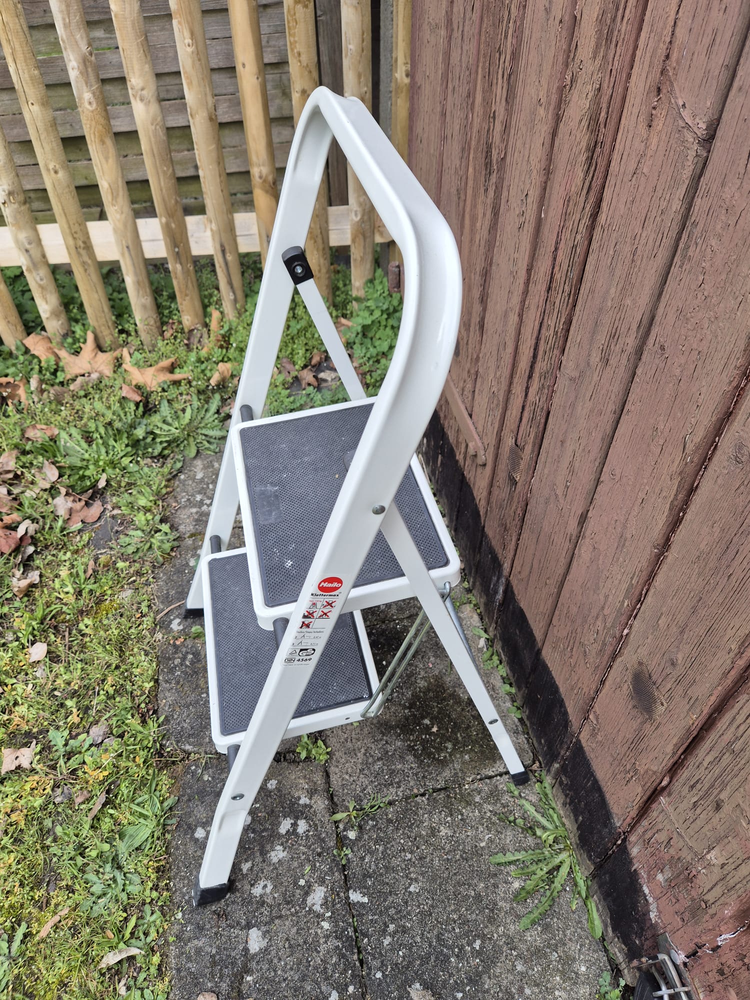 Hailo Klapptritt, Trittleiter, 2-stufen Leiter