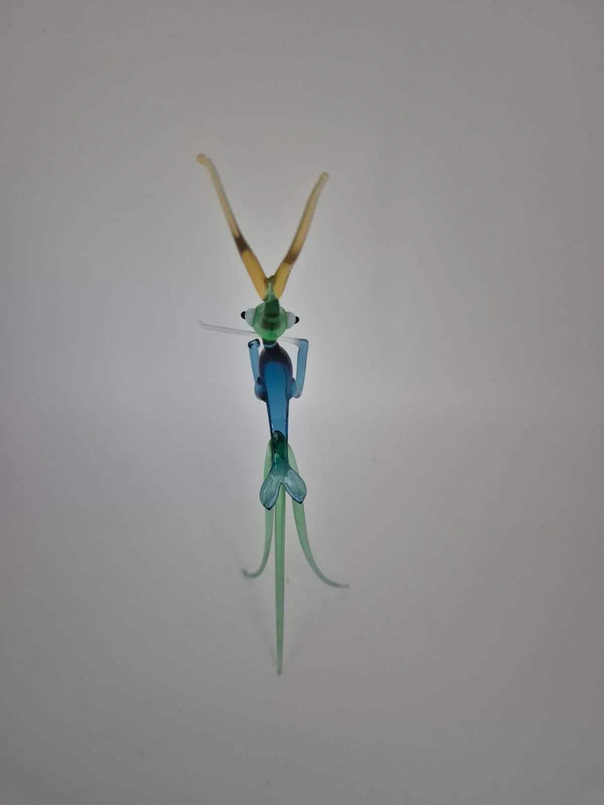 Glasfigur Dirigent Heuschrecke