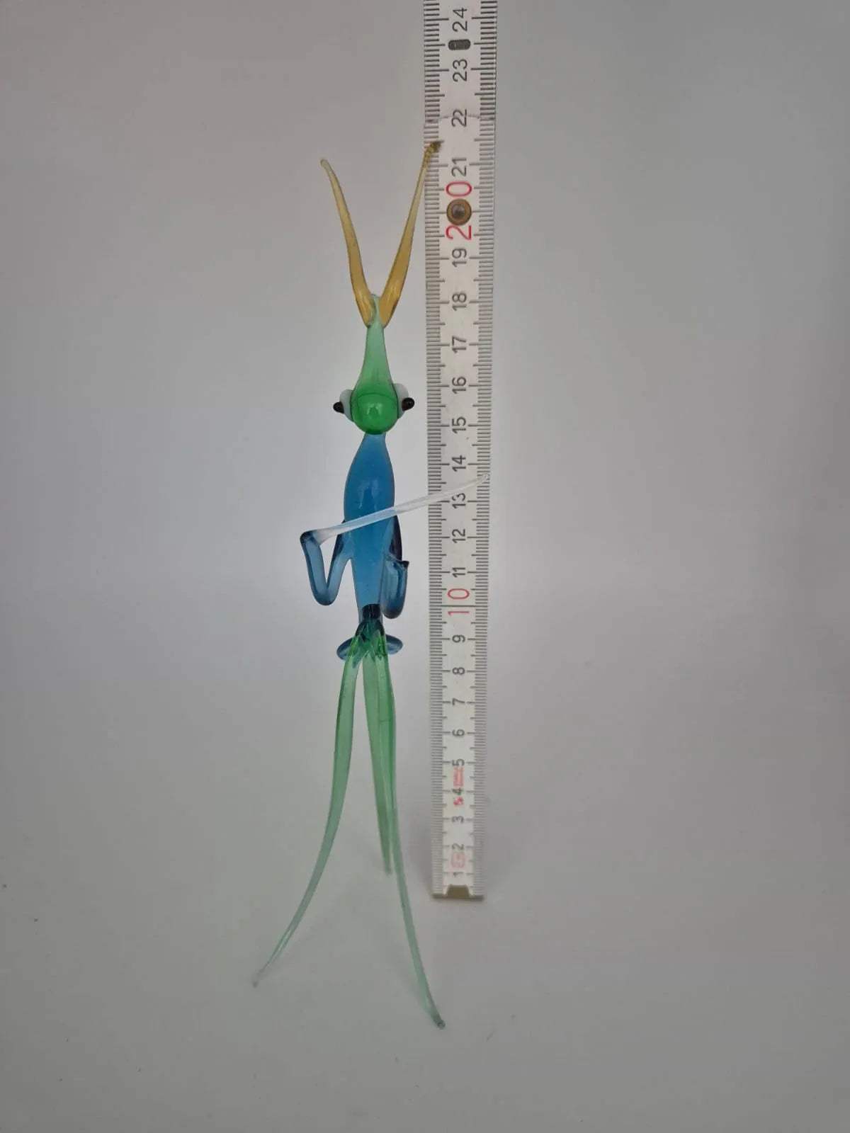 Glasfigur Dirigent Heuschrecke