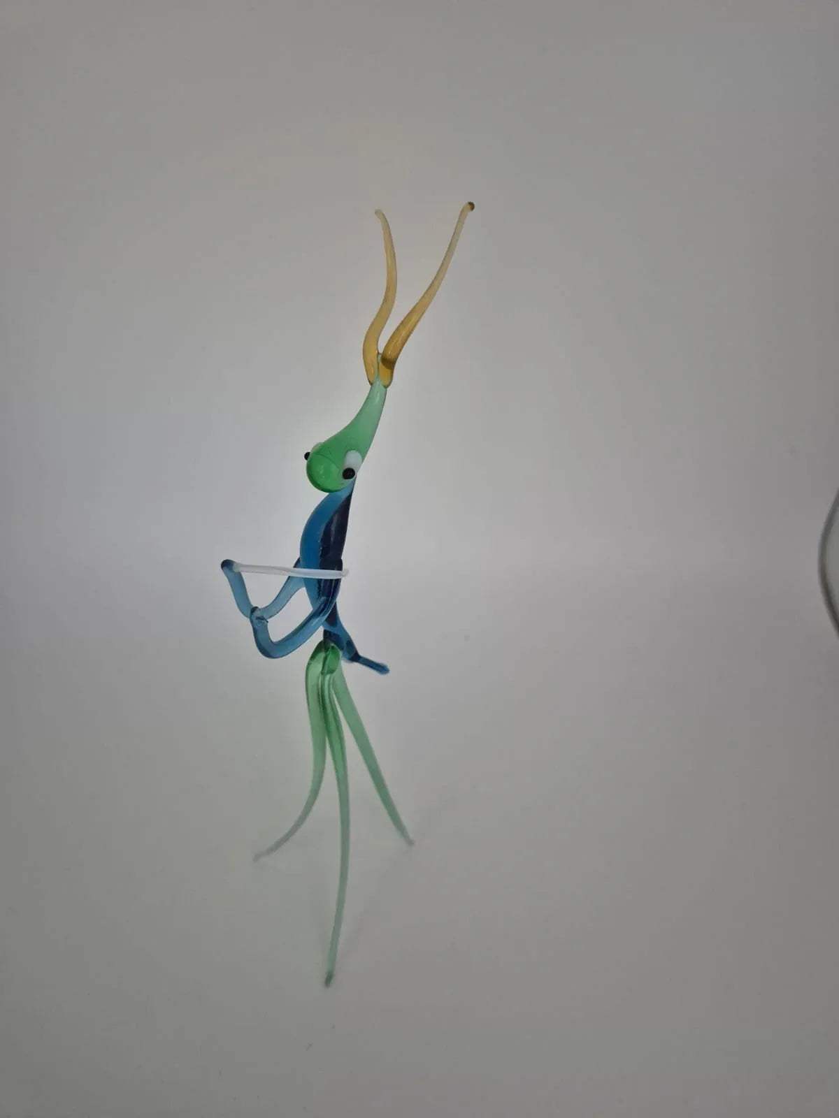 Glasfigur Dirigent Heuschrecke