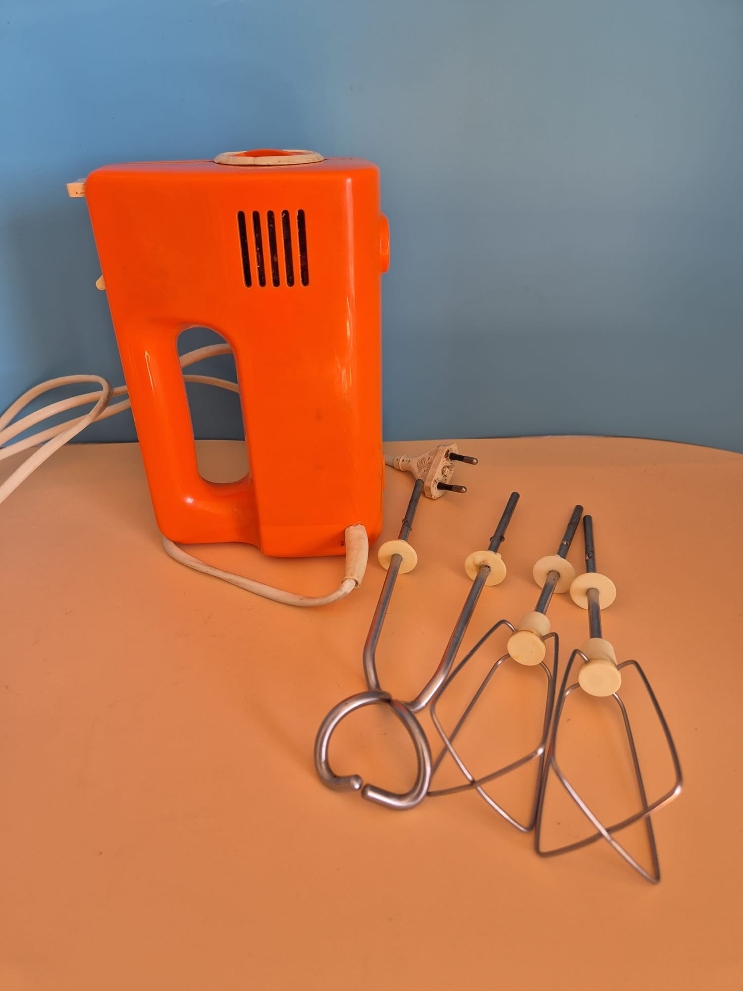 DDR Rühermixgerät RG28s, Mixer, Handrührgerät in orange